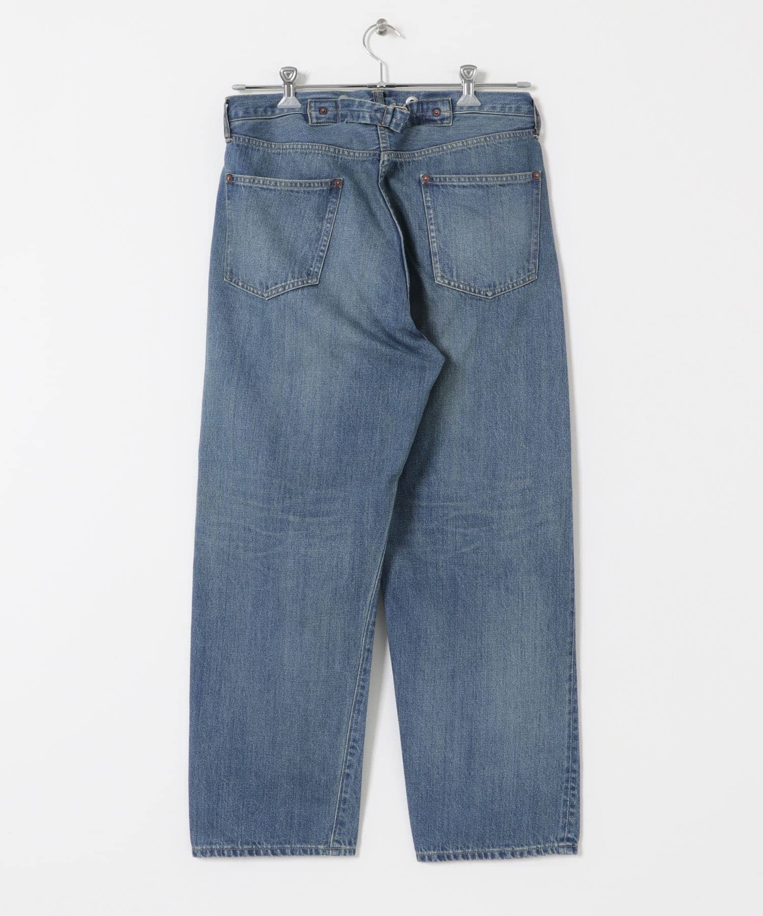 A PRESSE No.22 Washed Wide Denim Pants(30-30 INDIGO): ボトム