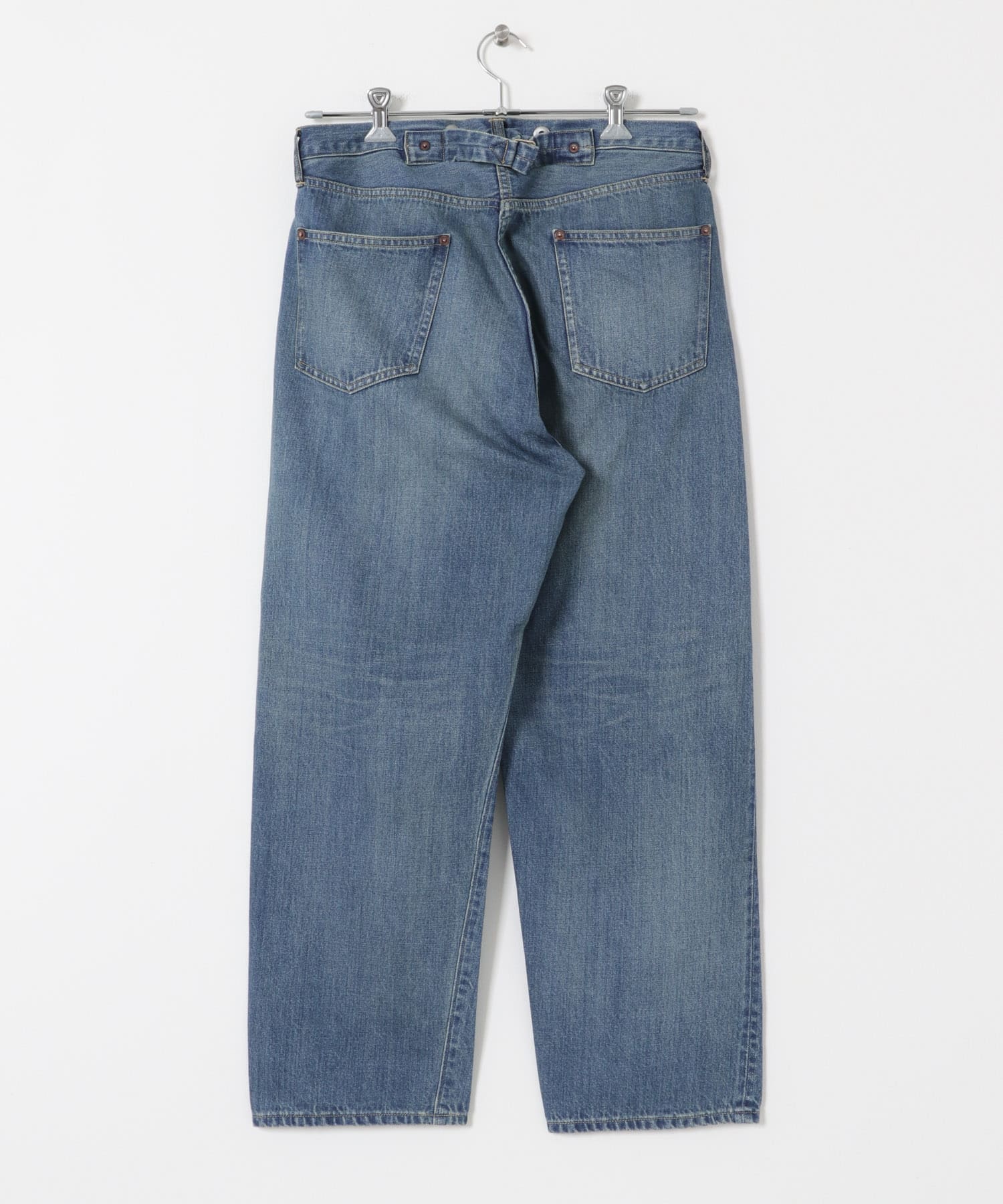 A PRESSE　No.22 Washed Wide Denim Pants INDIGO 30-30