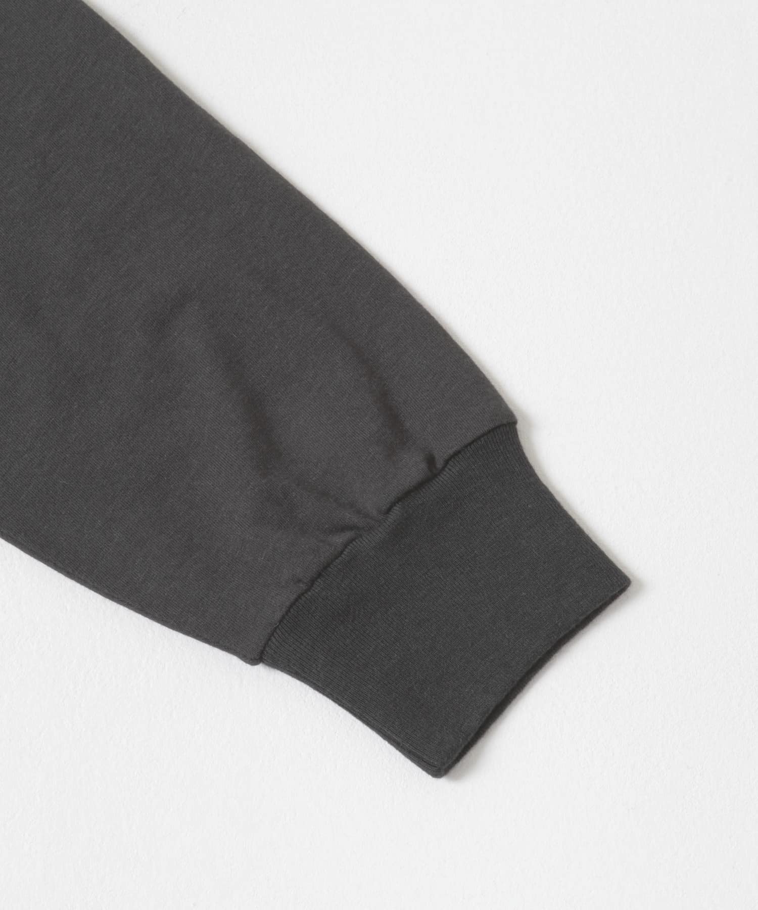 A PRESSE　Cashmere Blend L/S T-Shirt CHARCOAL 2