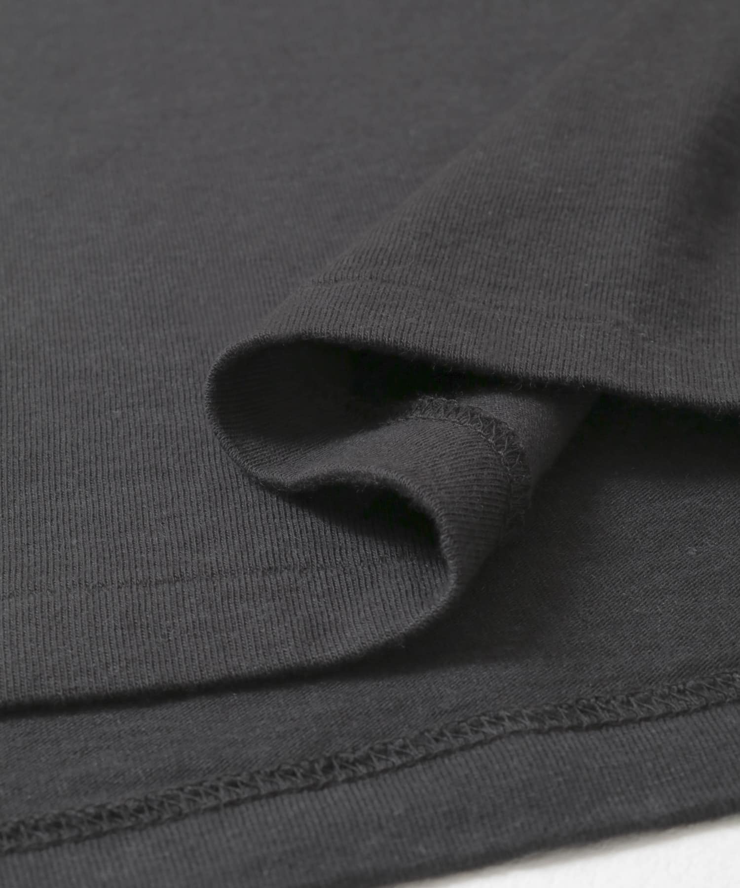 A PRESSE　Cashmere Blend L/S T-Shirt CHARCOAL 2