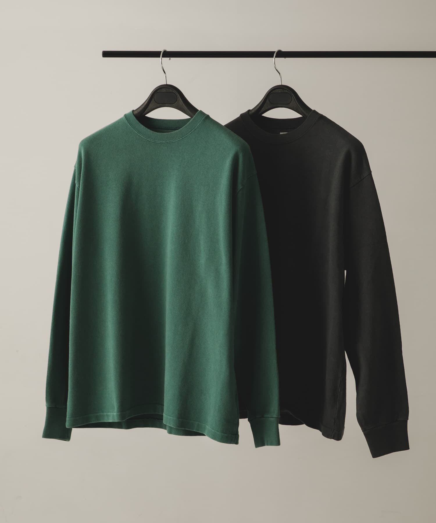 A PRESSE Vintage L/S T-Shirt(2 GREEN): トップス｜URBAN RESEARCH