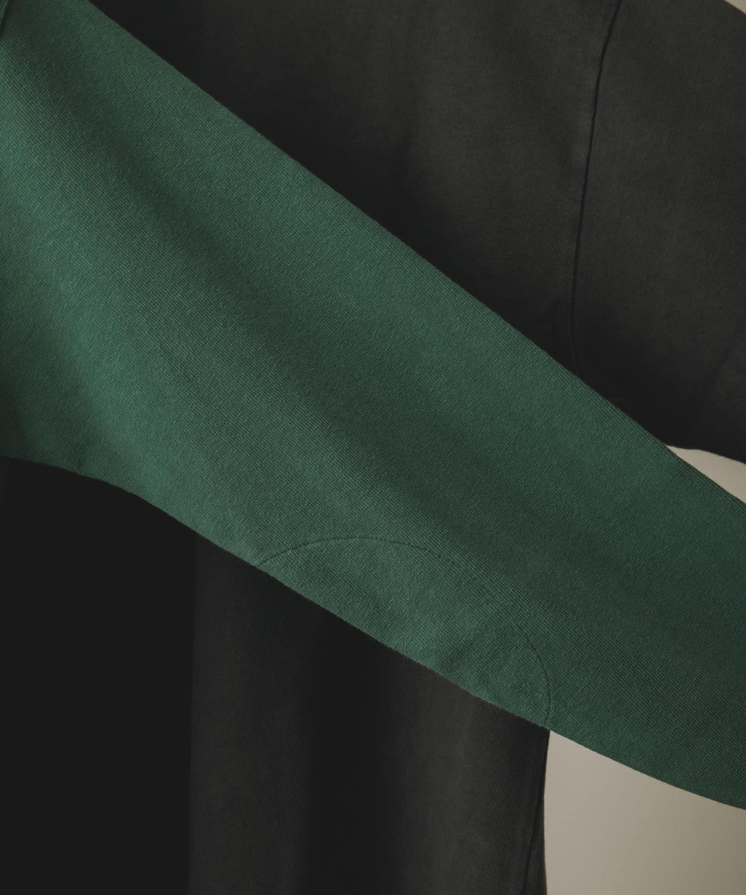 A PRESSE　Vintage L/S T-Shirt GREEN 2