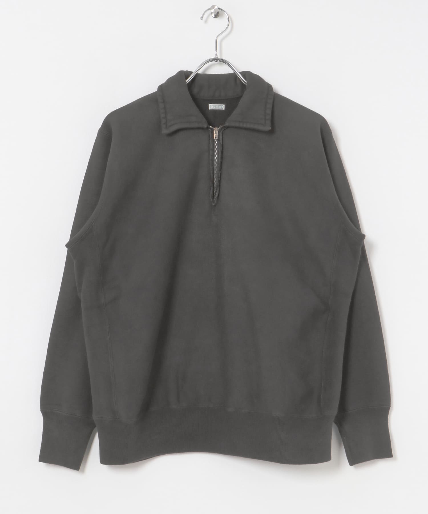A PRESSE　Vintage Half Zip Sweat