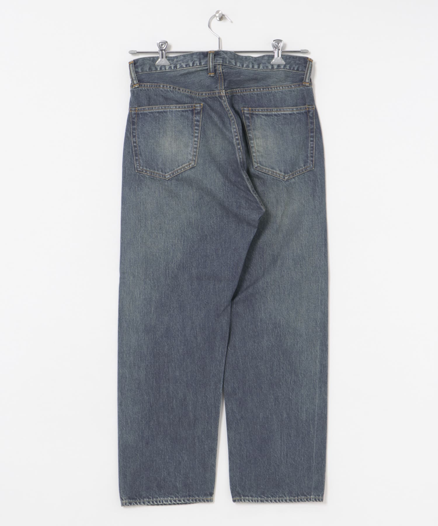 A PRESSE　Washed Denim Wide Pants INDIGO 30/28