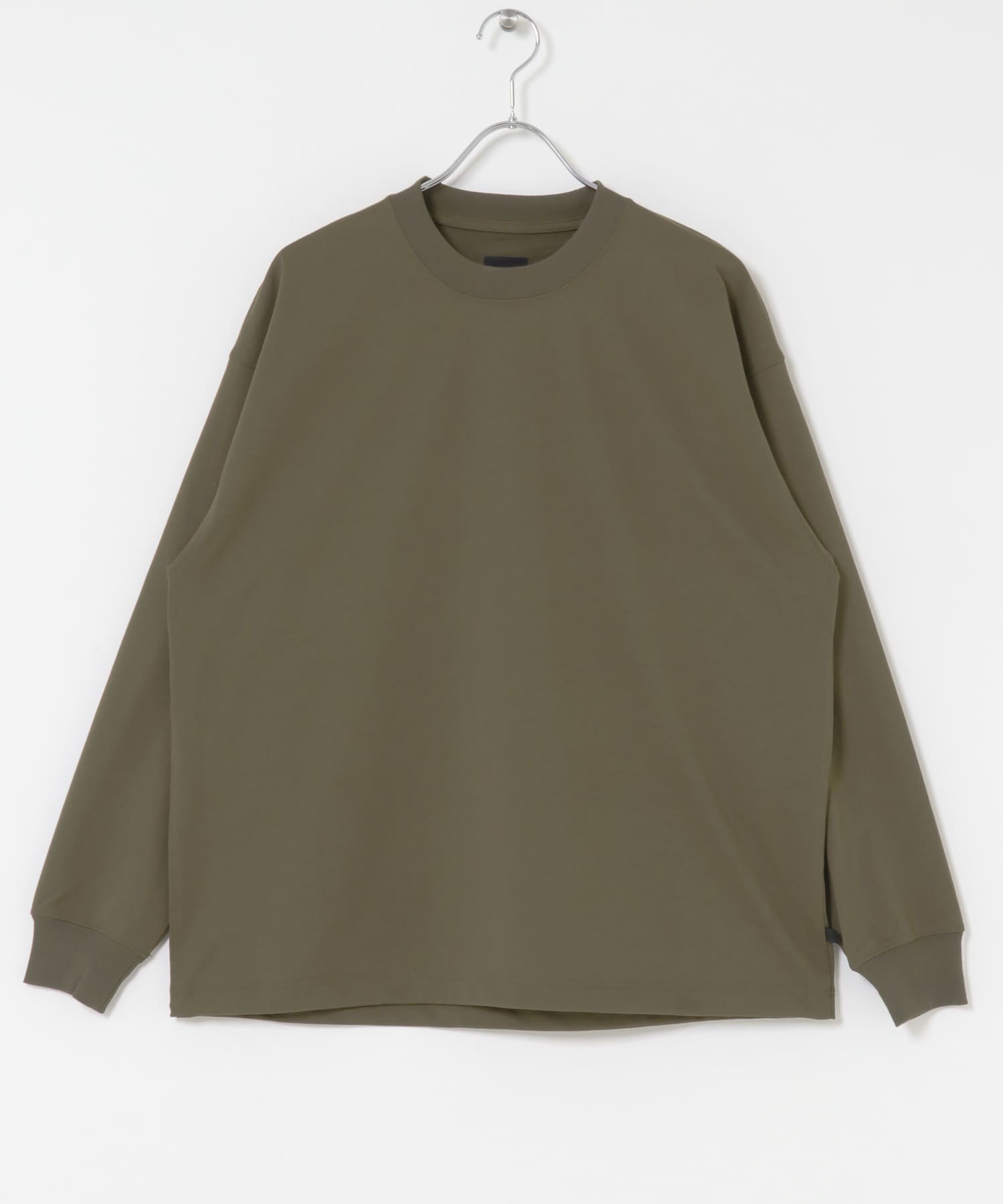 DAIWA PIER39　TECH DRAWSTRING TEE L/S BROWNKAHKI S