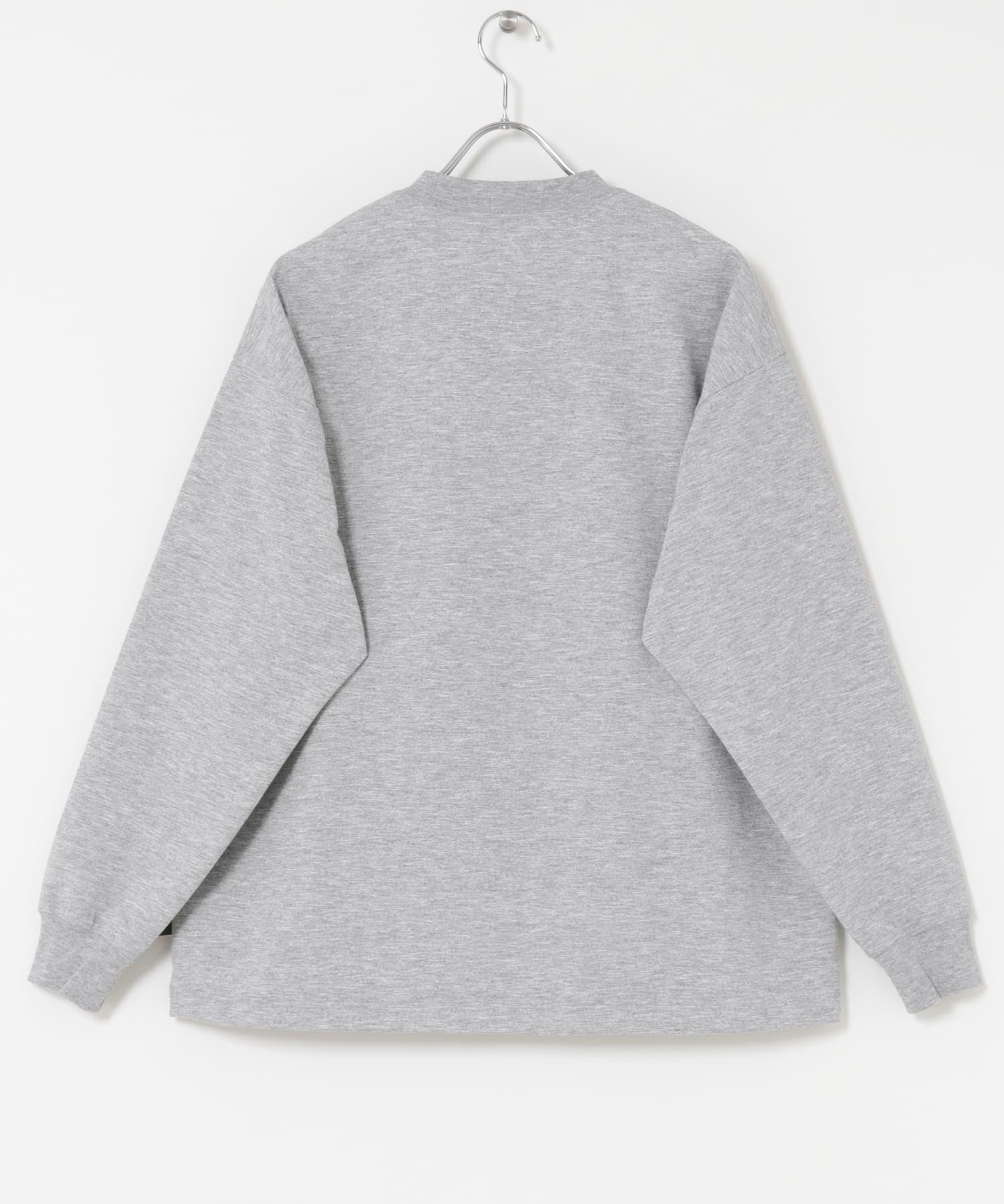 DAIWA PIER39　TECH DRAWSTRING TEE L/S H GRAY S