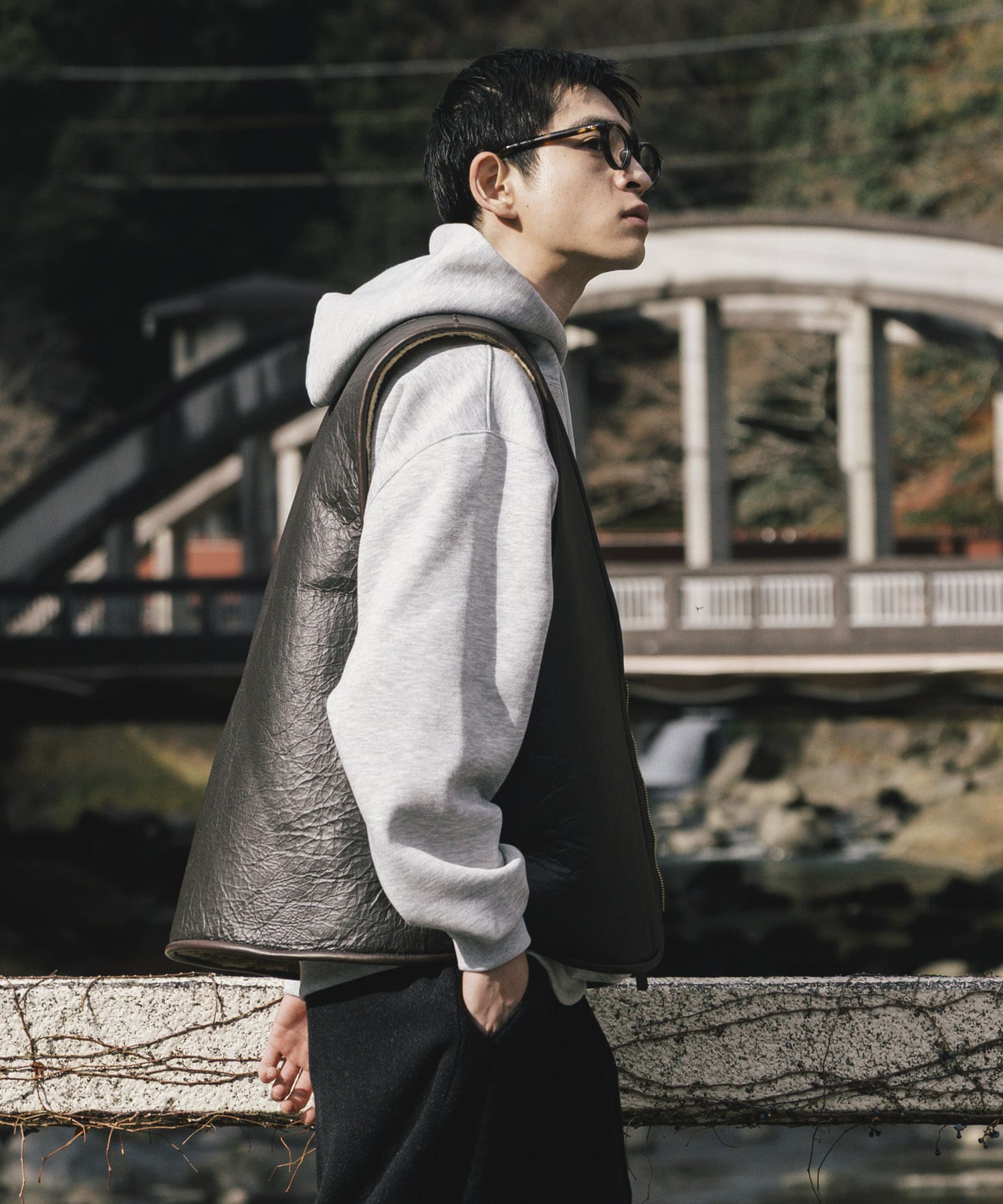 DAIWA PIER39　TECH SWEAT HOODIE H GRAY S