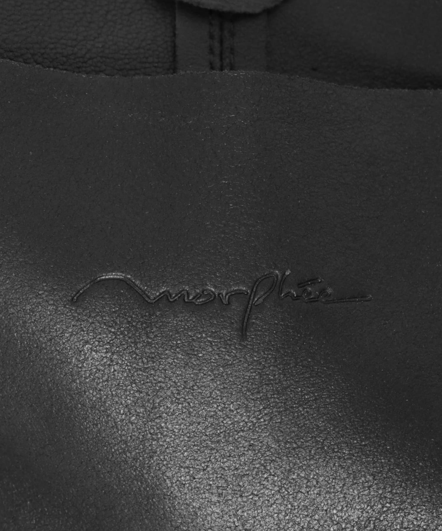 Morphee　2WAY SMALL TOTE NappaBlack SS