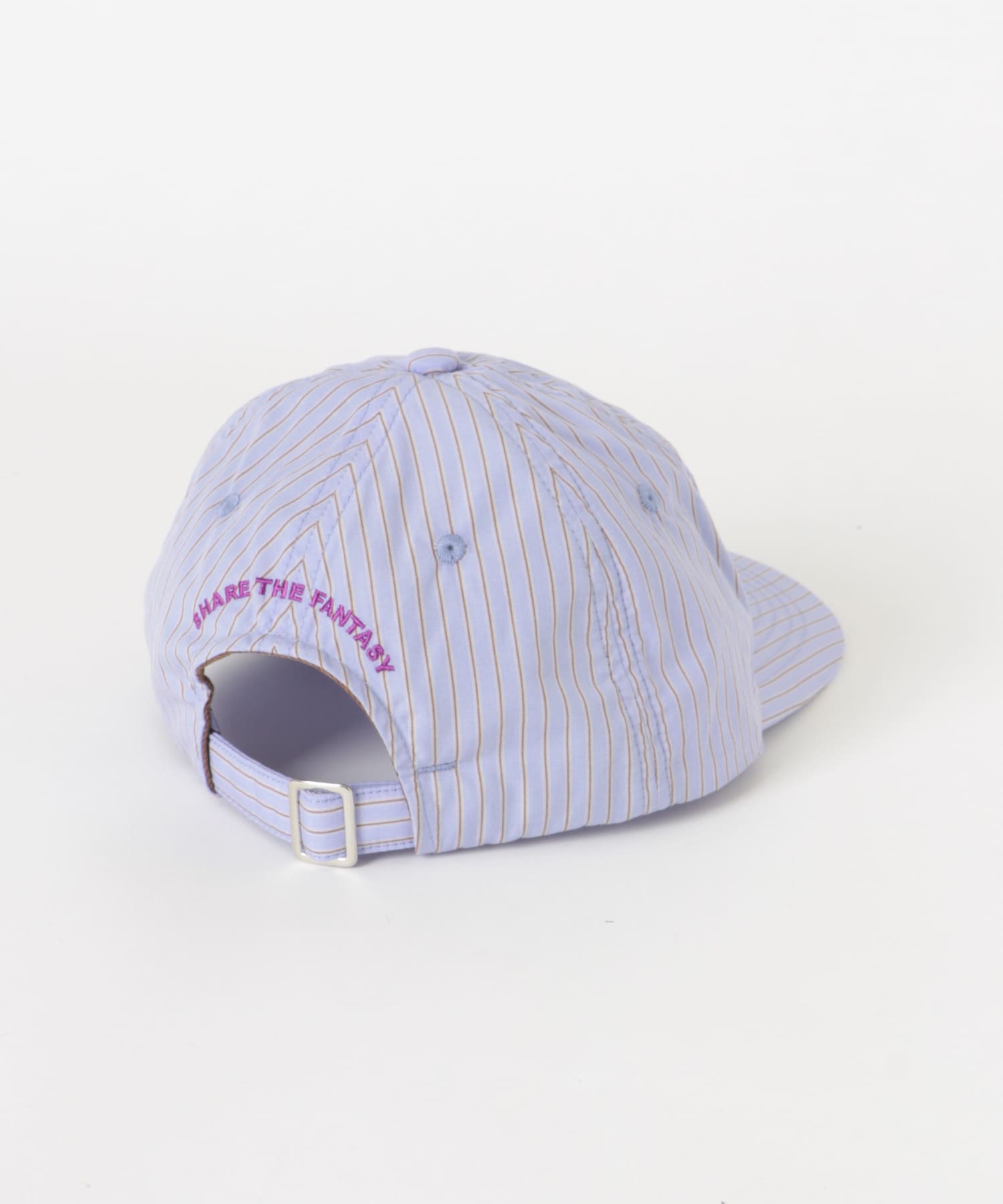 Share the Fantasy　6 panel long brim cap SAX×BROWN FREE