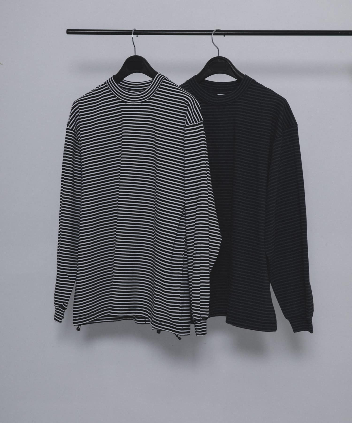 ES.1　Border LS T-shirts BK border M