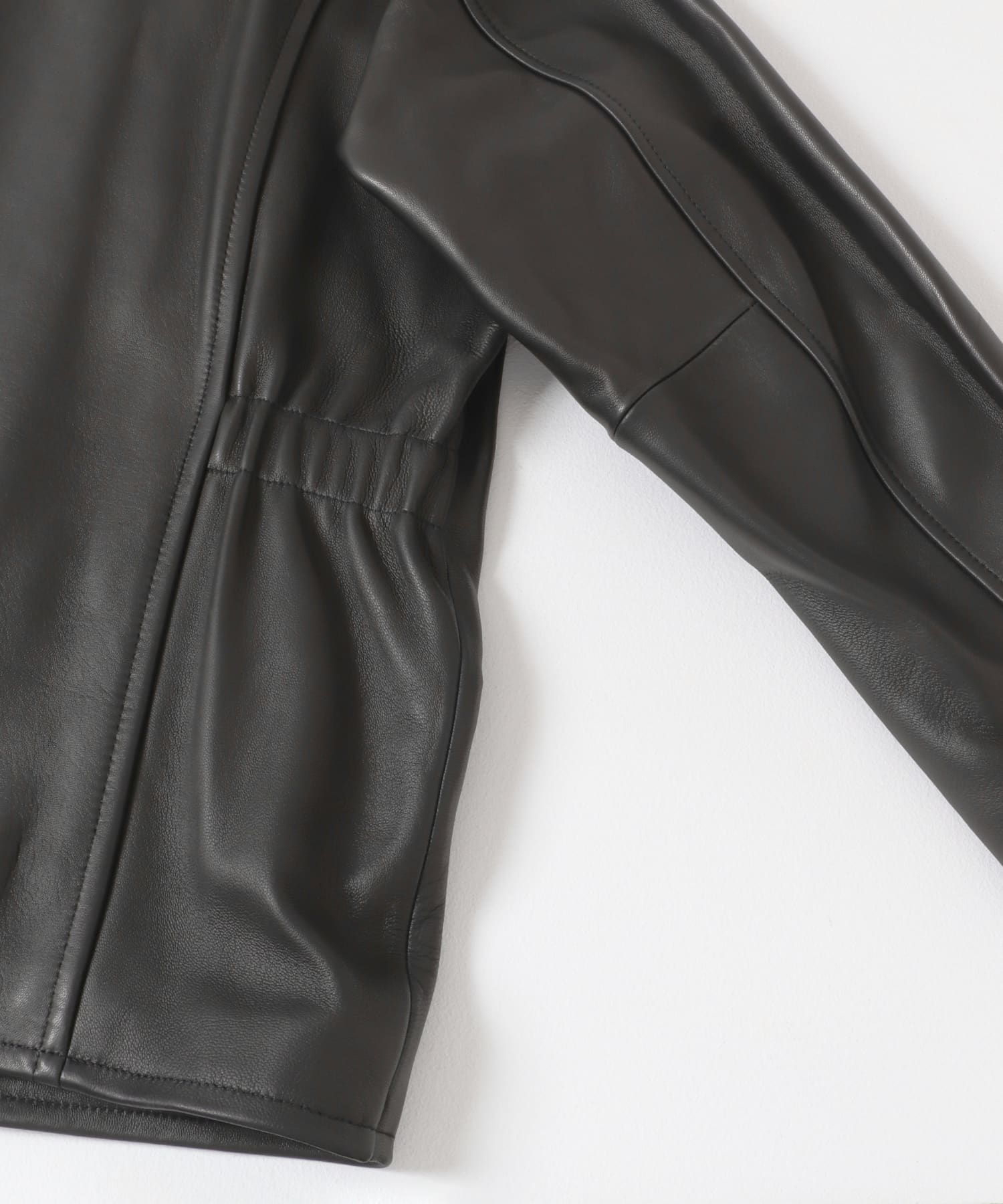 HERILL　Lambnaked Jacket Black 1