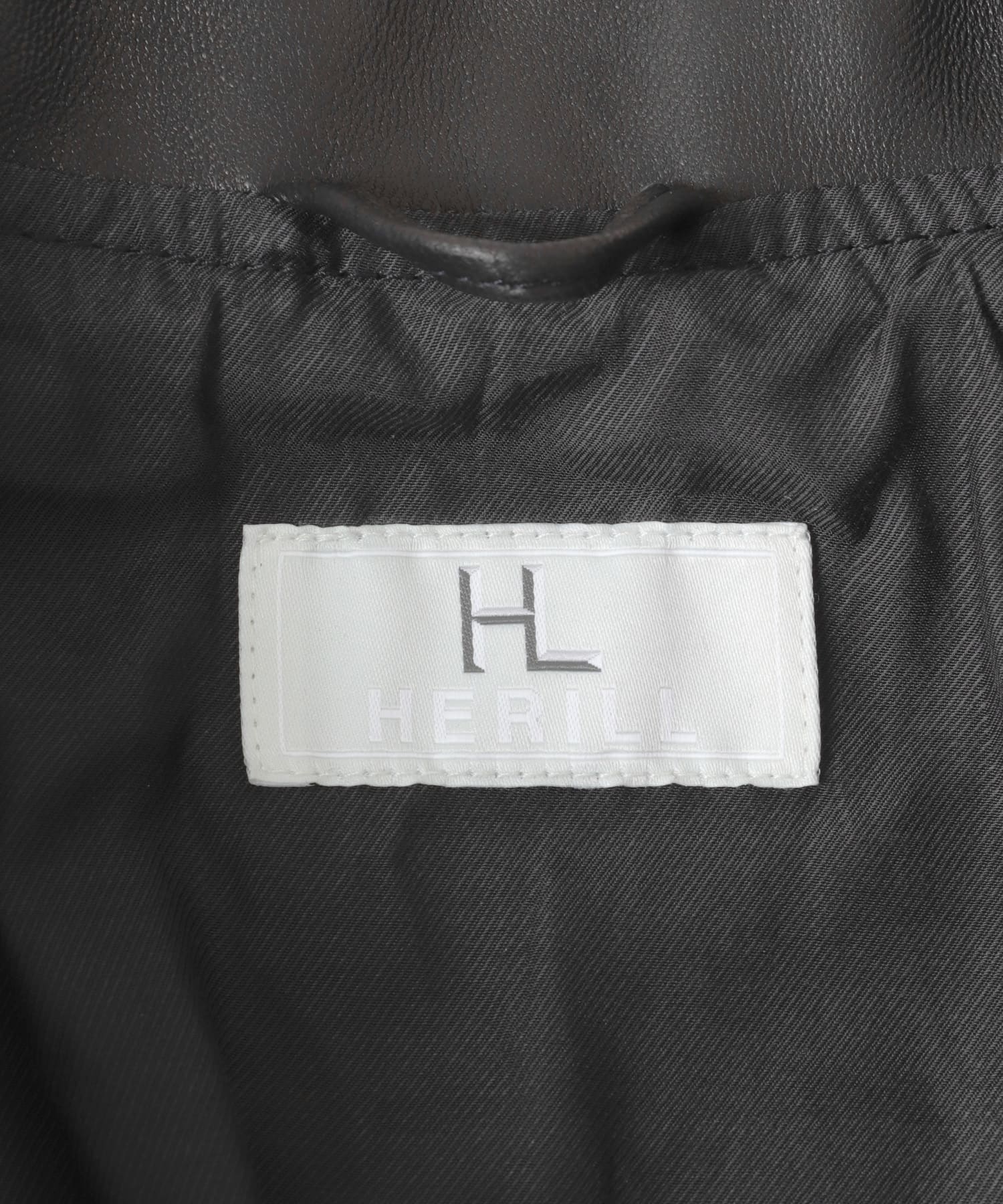HERILL　Lambnaked Jacket Black 2