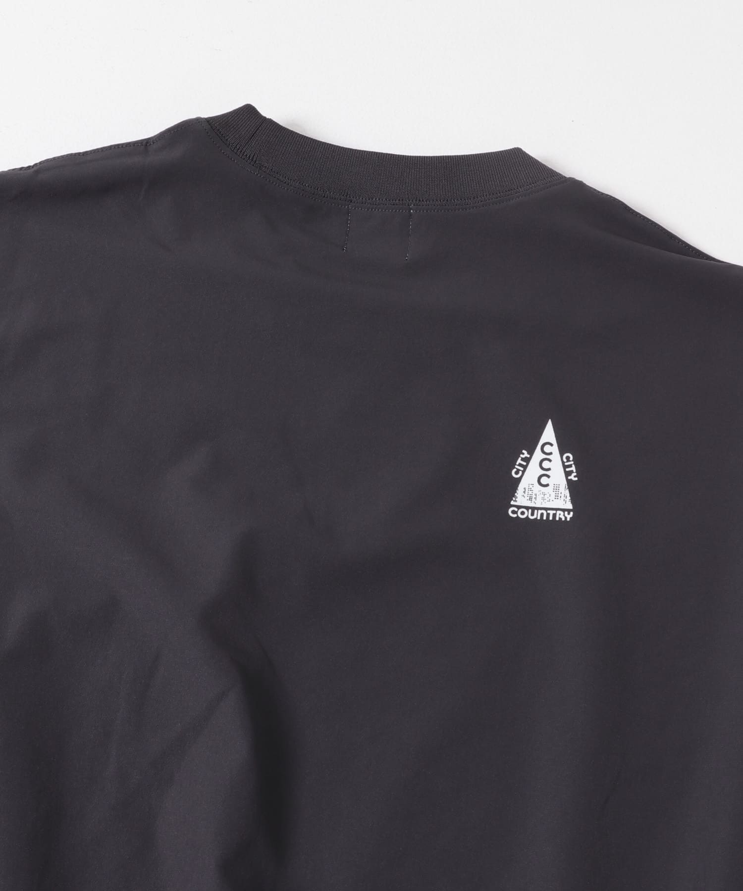 CITY COUNTRY CITY　STRETCH CREWNECK C/GRAY L