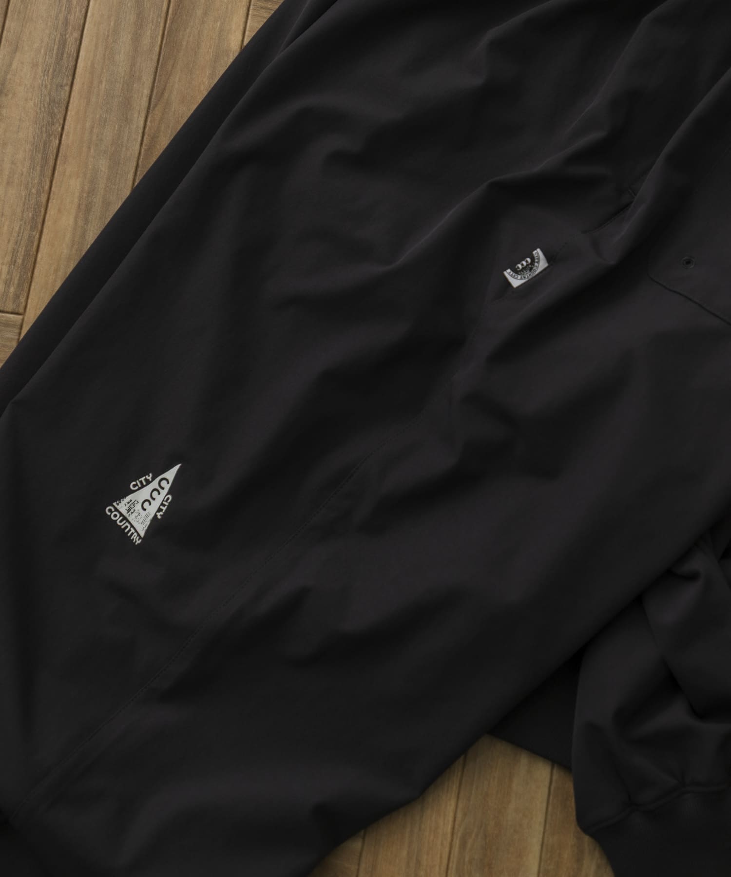 CITY COUNTRY CITY　STRETCH EASY PANTS BLACK L