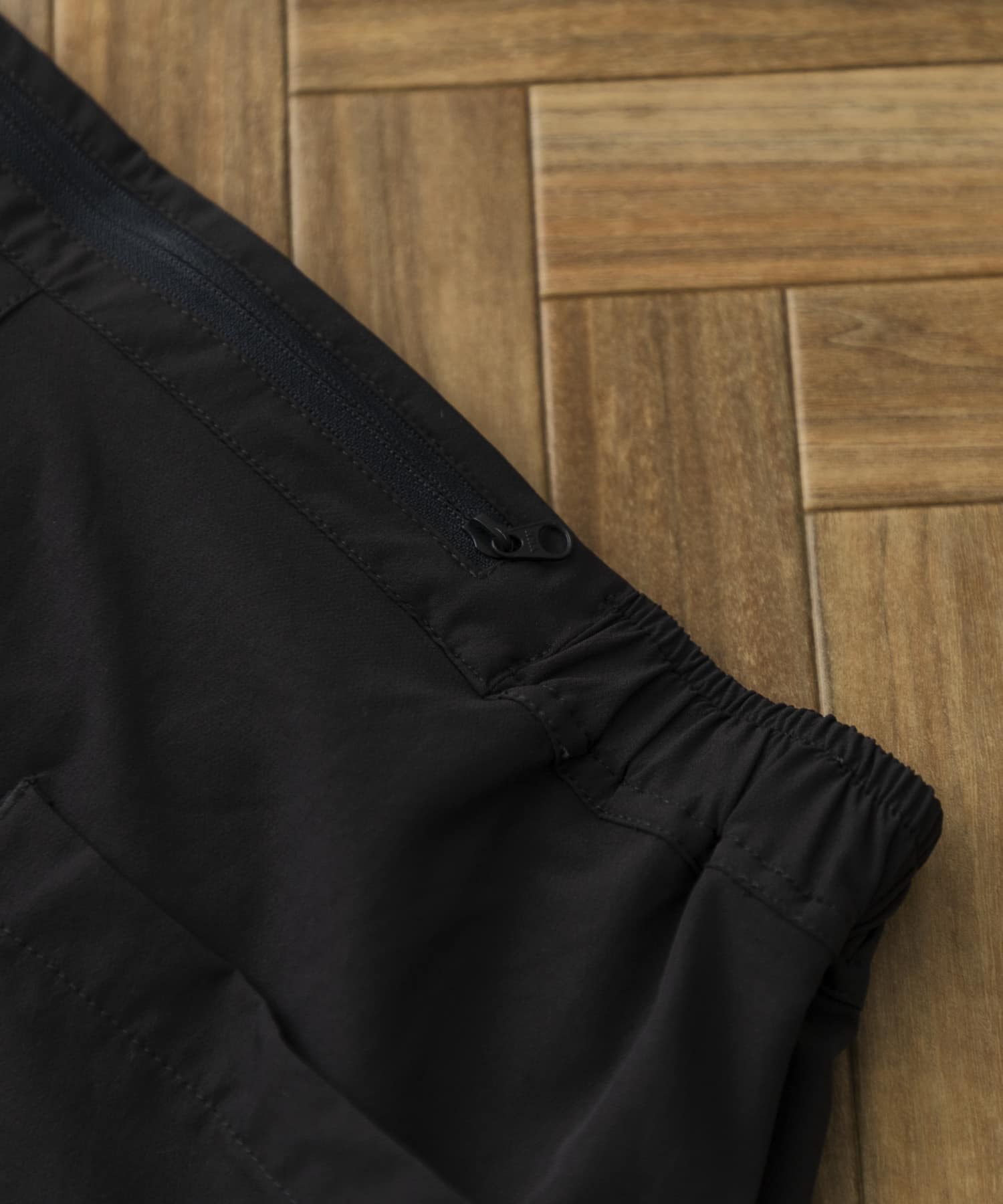 CITY COUNTRY CITY　STRETCH EASY PANTS BLACK L