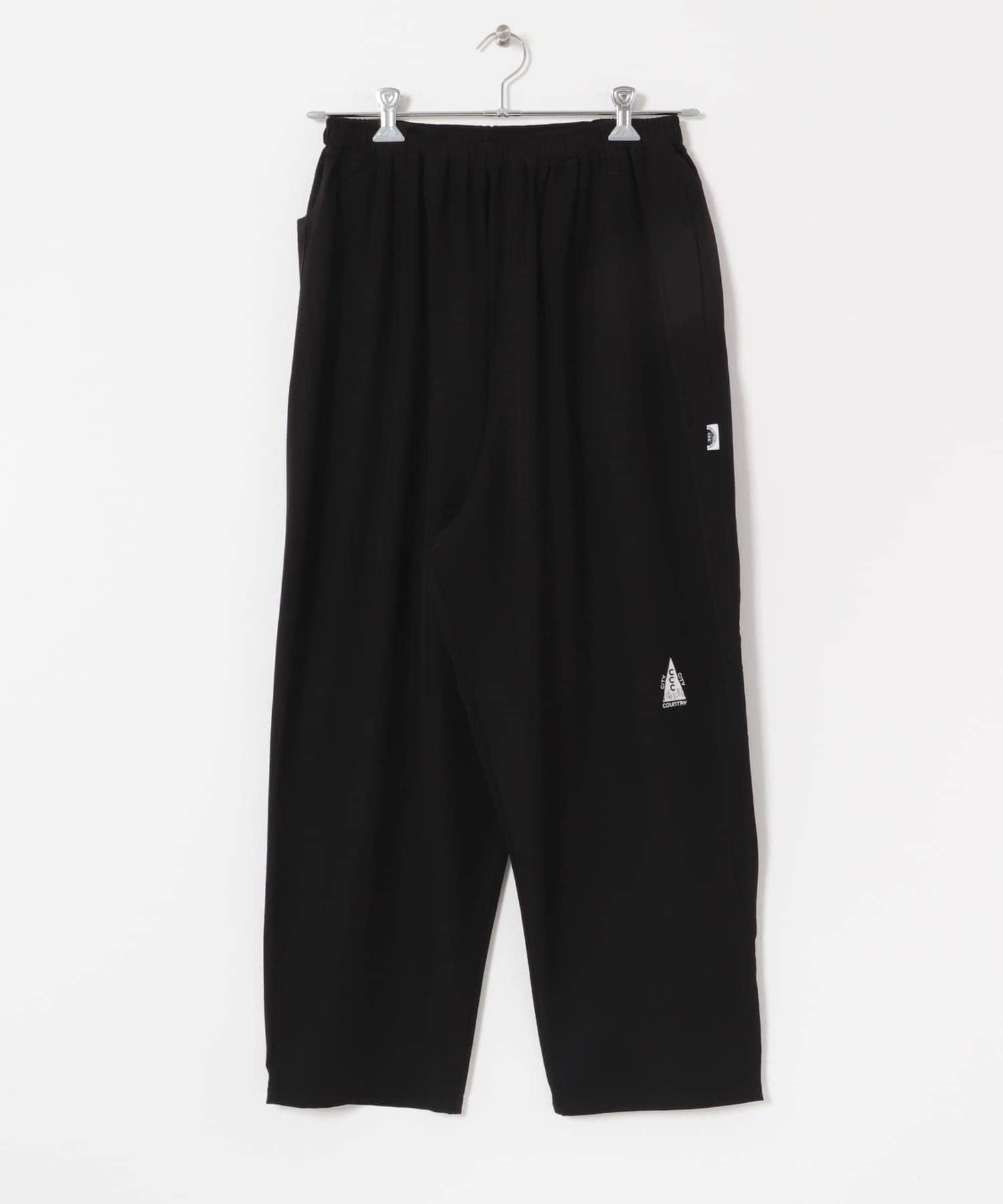 CITY COUNTRY CITY STRETCH EASY PANTS(L BLACK): ボトム｜URBAN