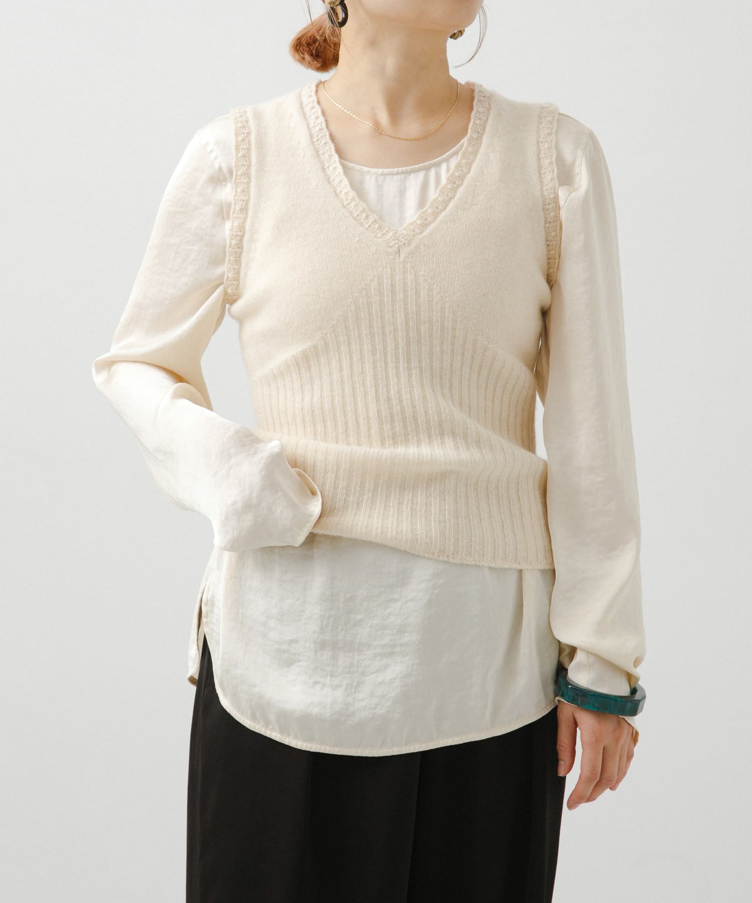 model身長：152cm 着用サイズ：0
