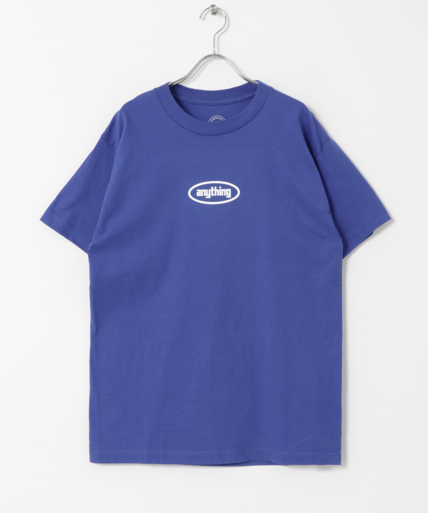 aNYthing　LEGACY T-SHIRT BLUE M