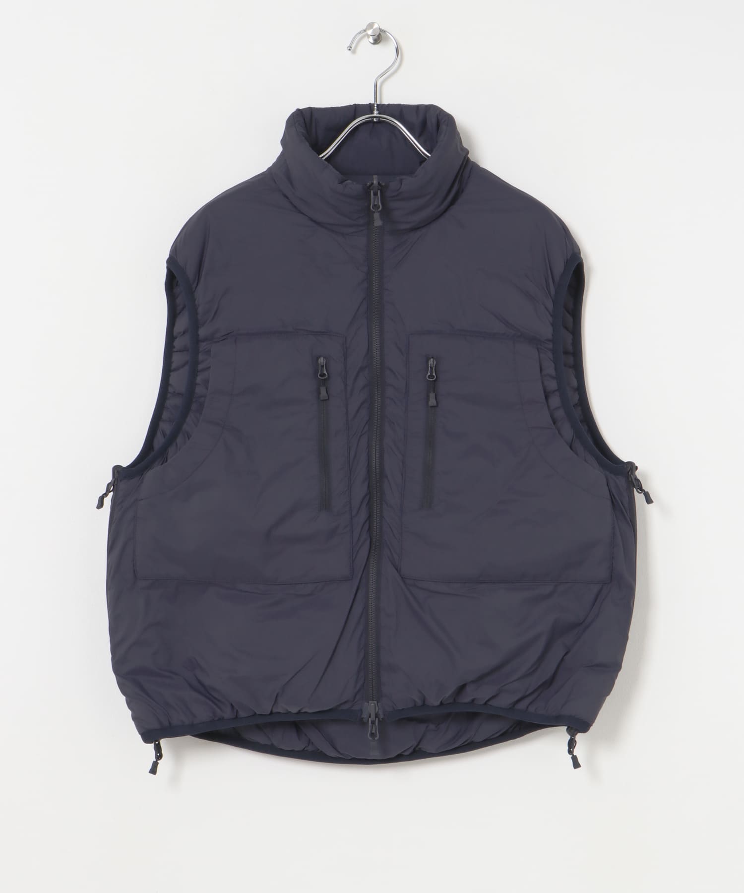 DAIWA PIER39　W's TECH REVERSIBLE CLIMBERS PUFFVEST NAVY FREE