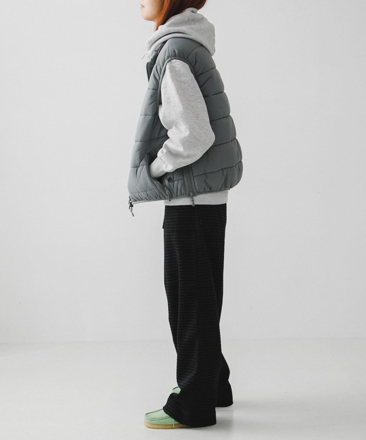 ダイワピア39 TECHREVERSIBLE CLIMBERS PUFFVEST ダイワピア39 TECH REVERSIBLE CLIMBERS PUFF VEST #EMERALD GREEN×BK