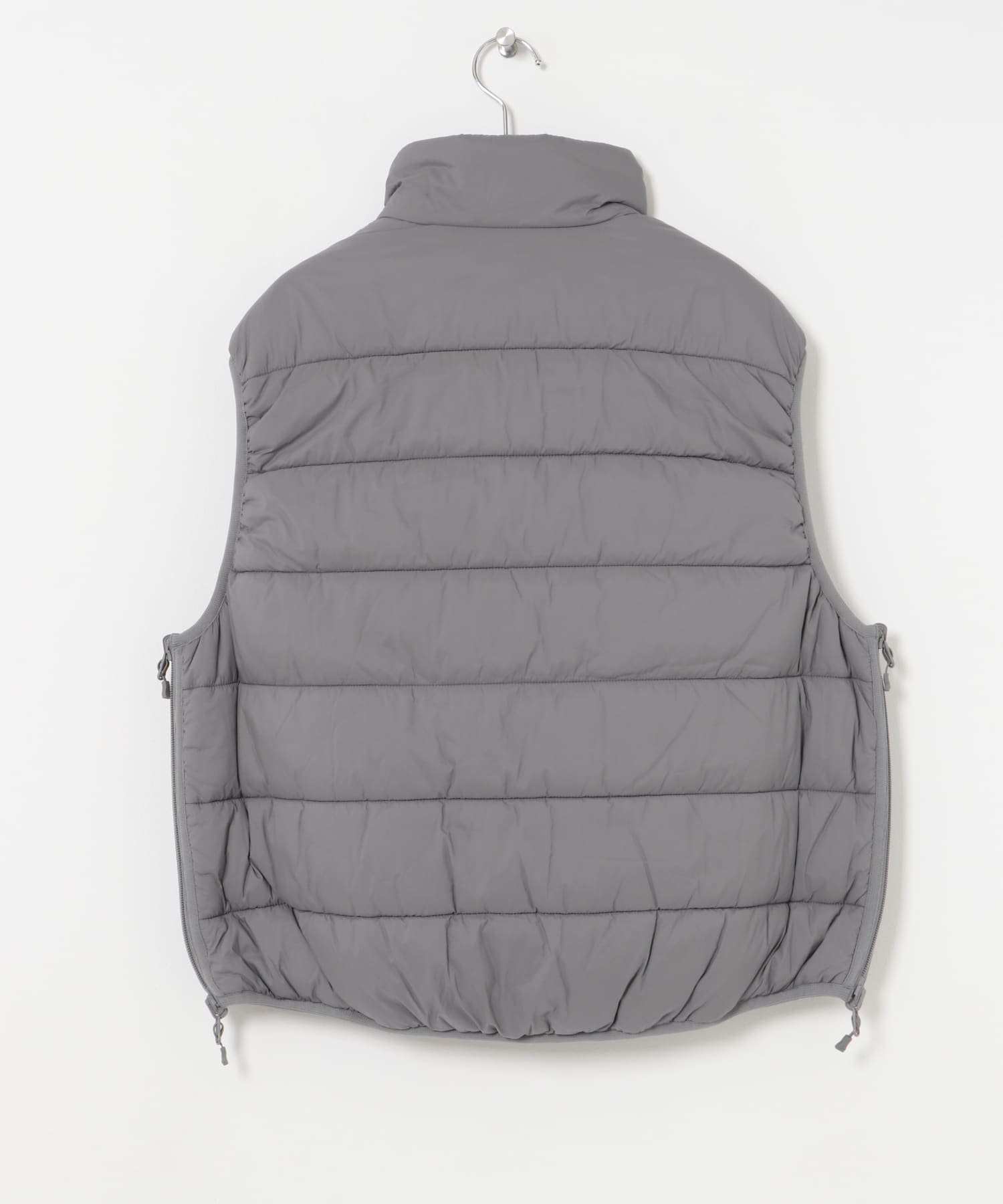 DAIWA PIER39　W's TECH REVERSIBLE CLIMBERS PUFFVEST LT.GRAY FREE