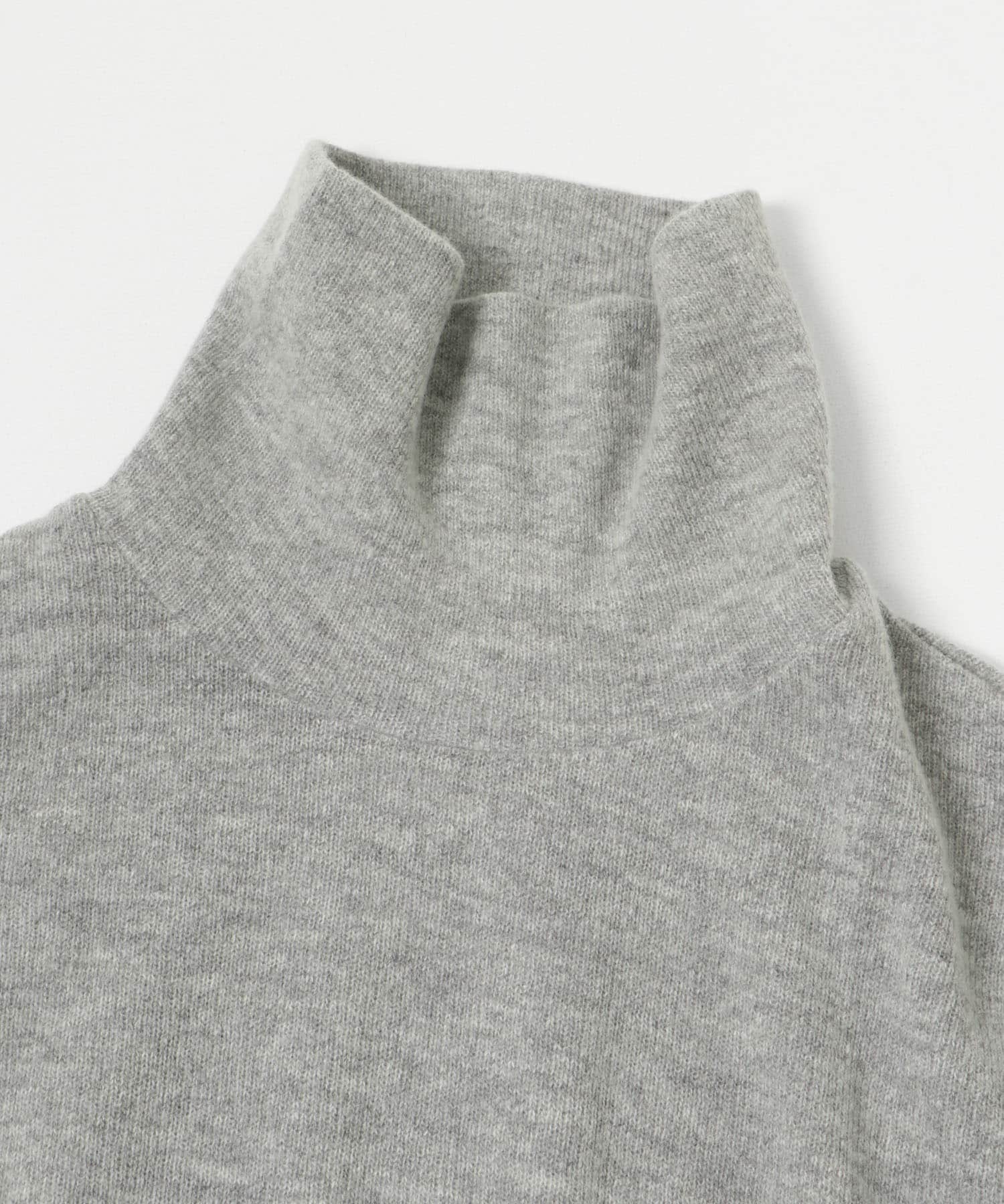 THE FLATS　HIGH NECK VEST GREY FREE