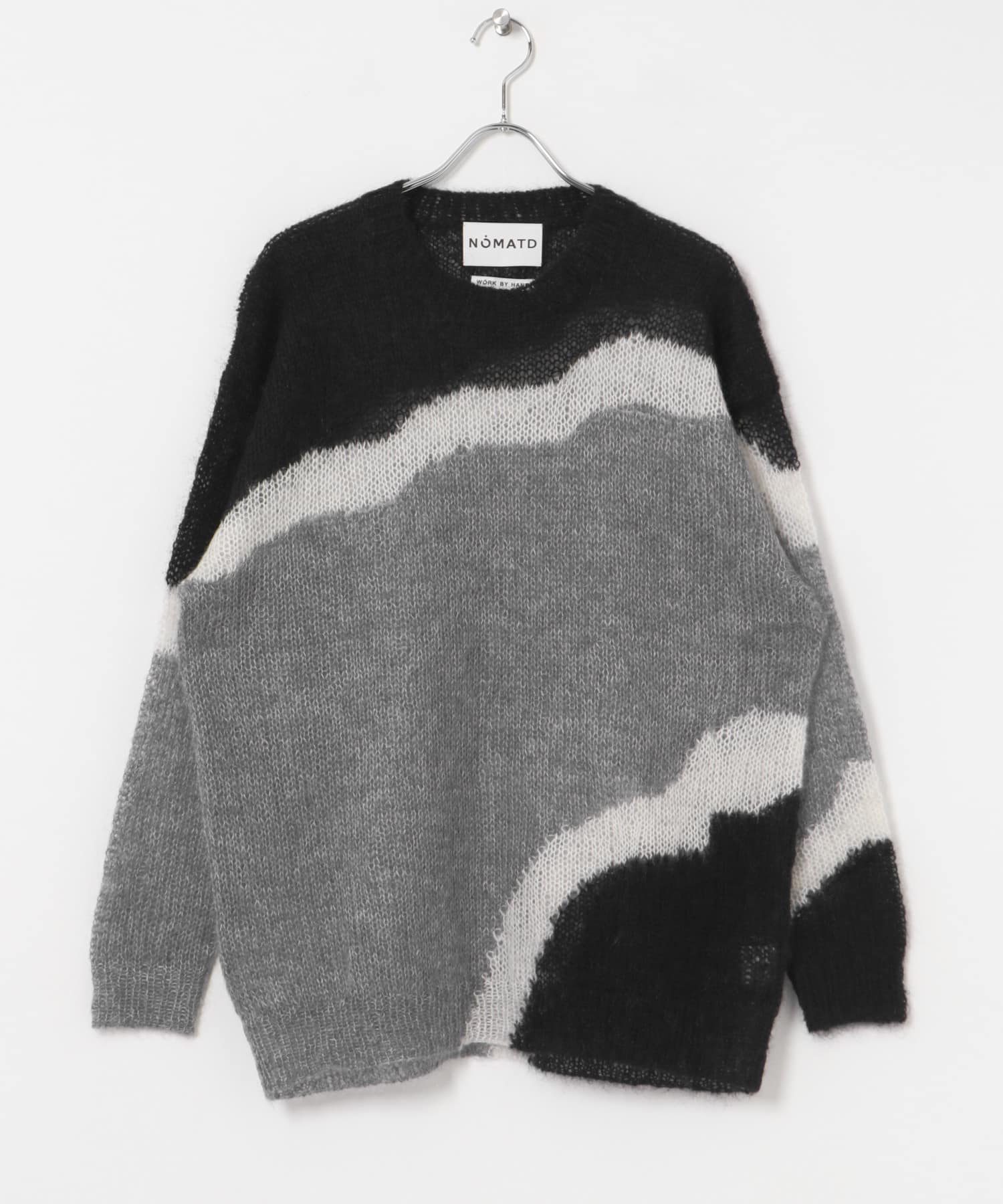 NOMA.　HandKnitted MohairSweater Black 1