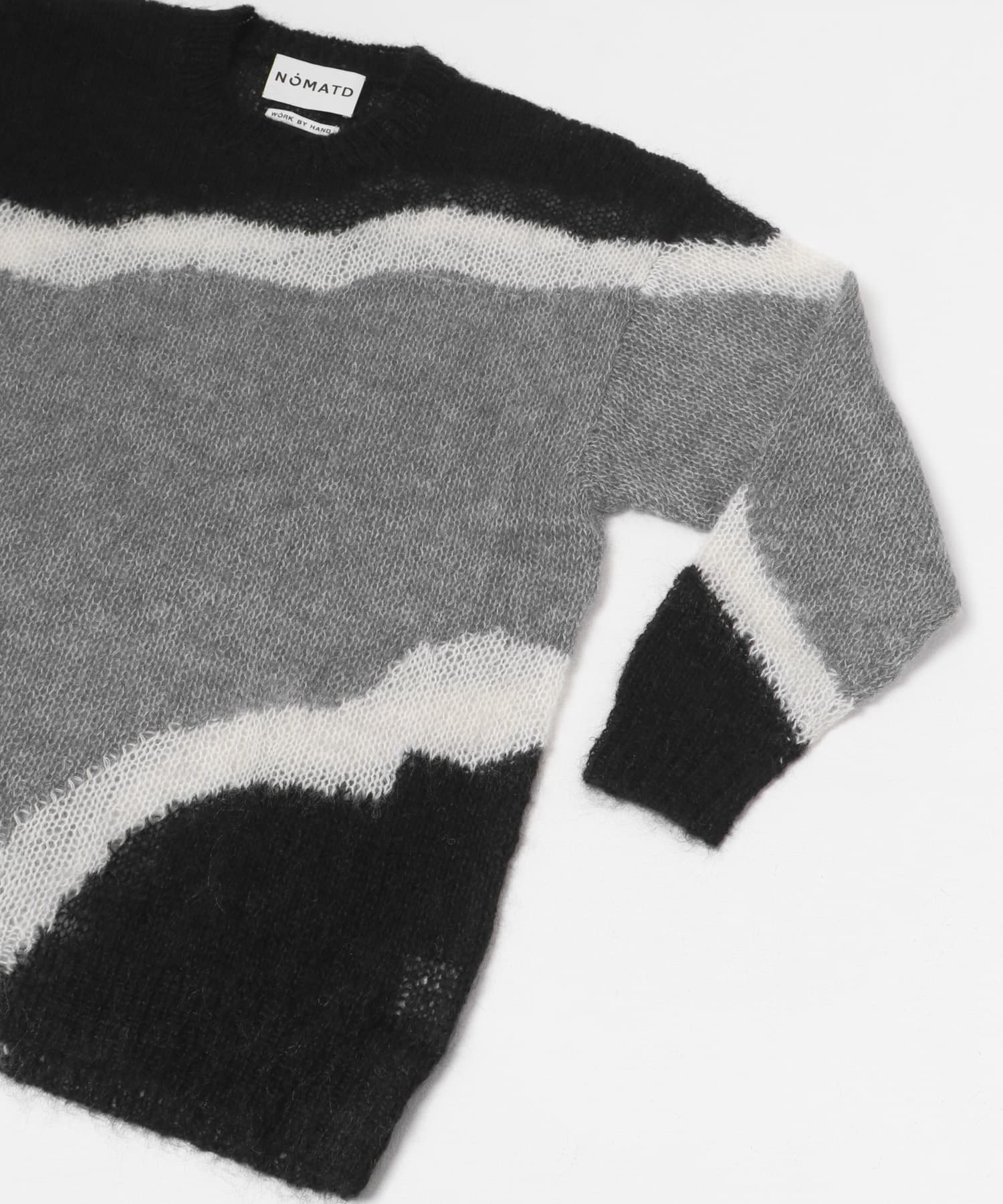 NOMA.　HandKnitted MohairSweater Black 1