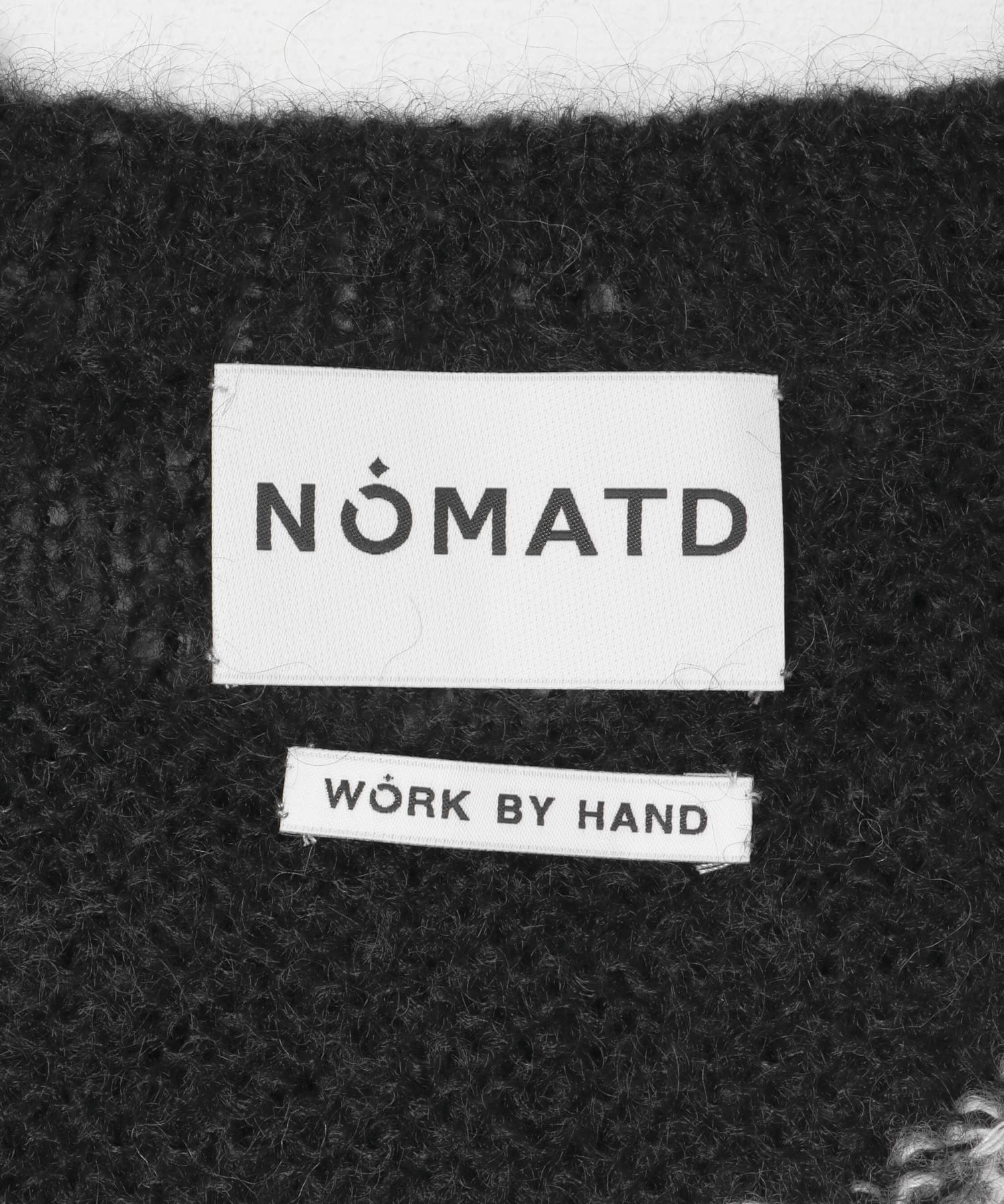 NOMA.　HandKnitted MohairSweater Black 1
