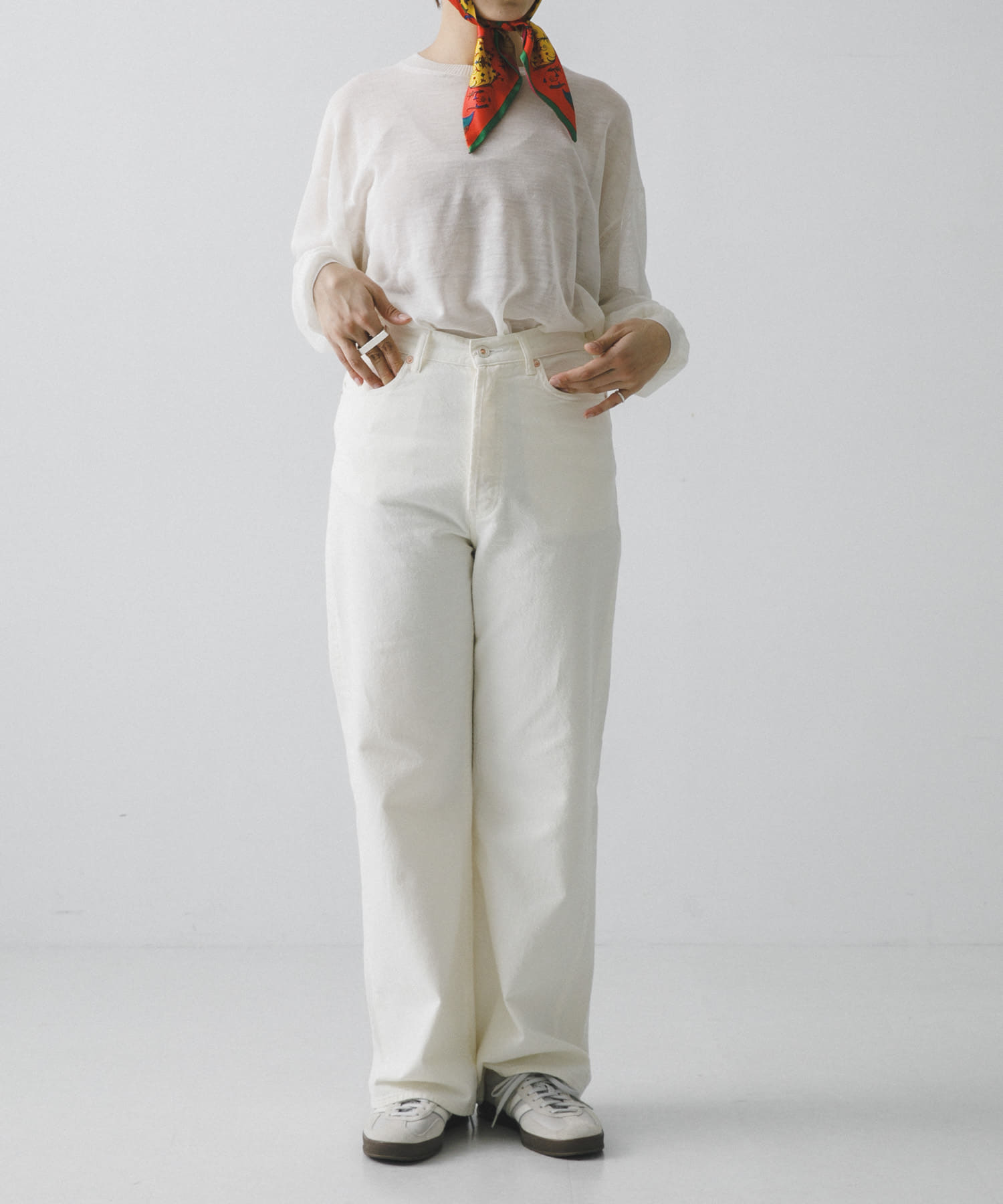 HERILL Nepdenim widepants(0 White): ボトム｜URBAN RESEARCH公式
