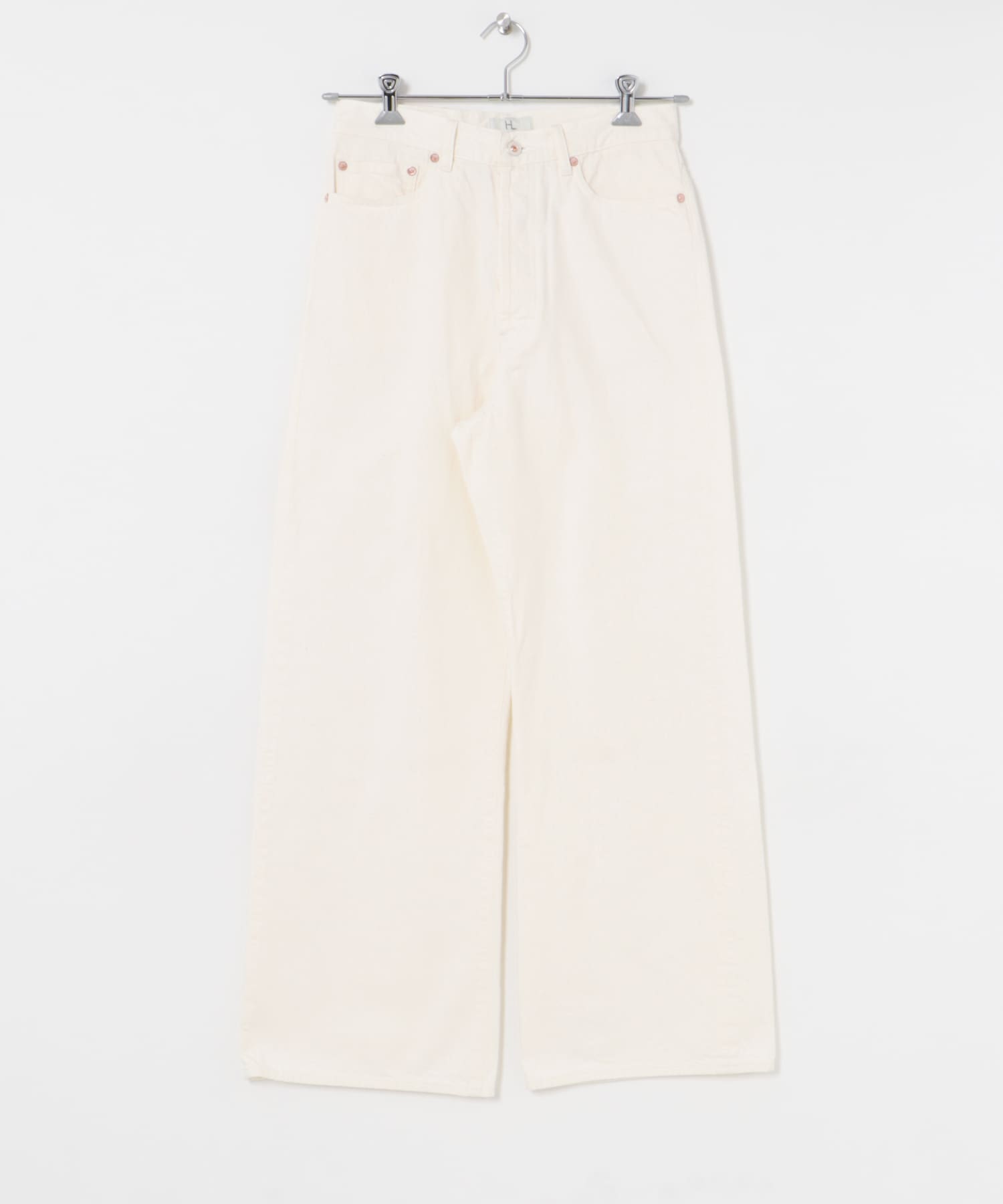 HERILL　Nepdenim widepants White 0