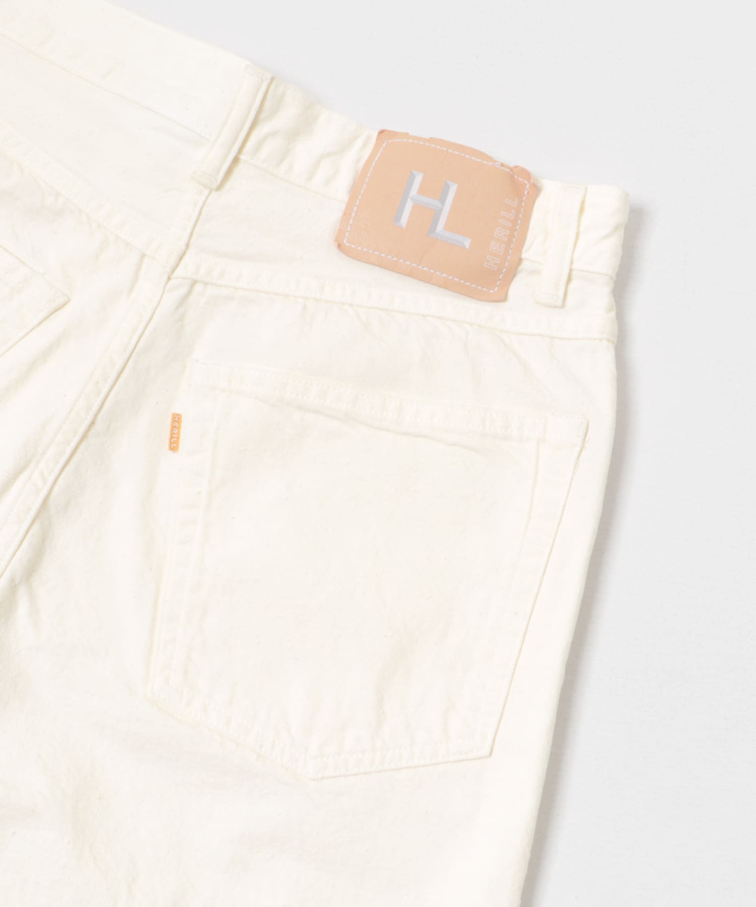 HERILL　Nepdenim widepants White 0