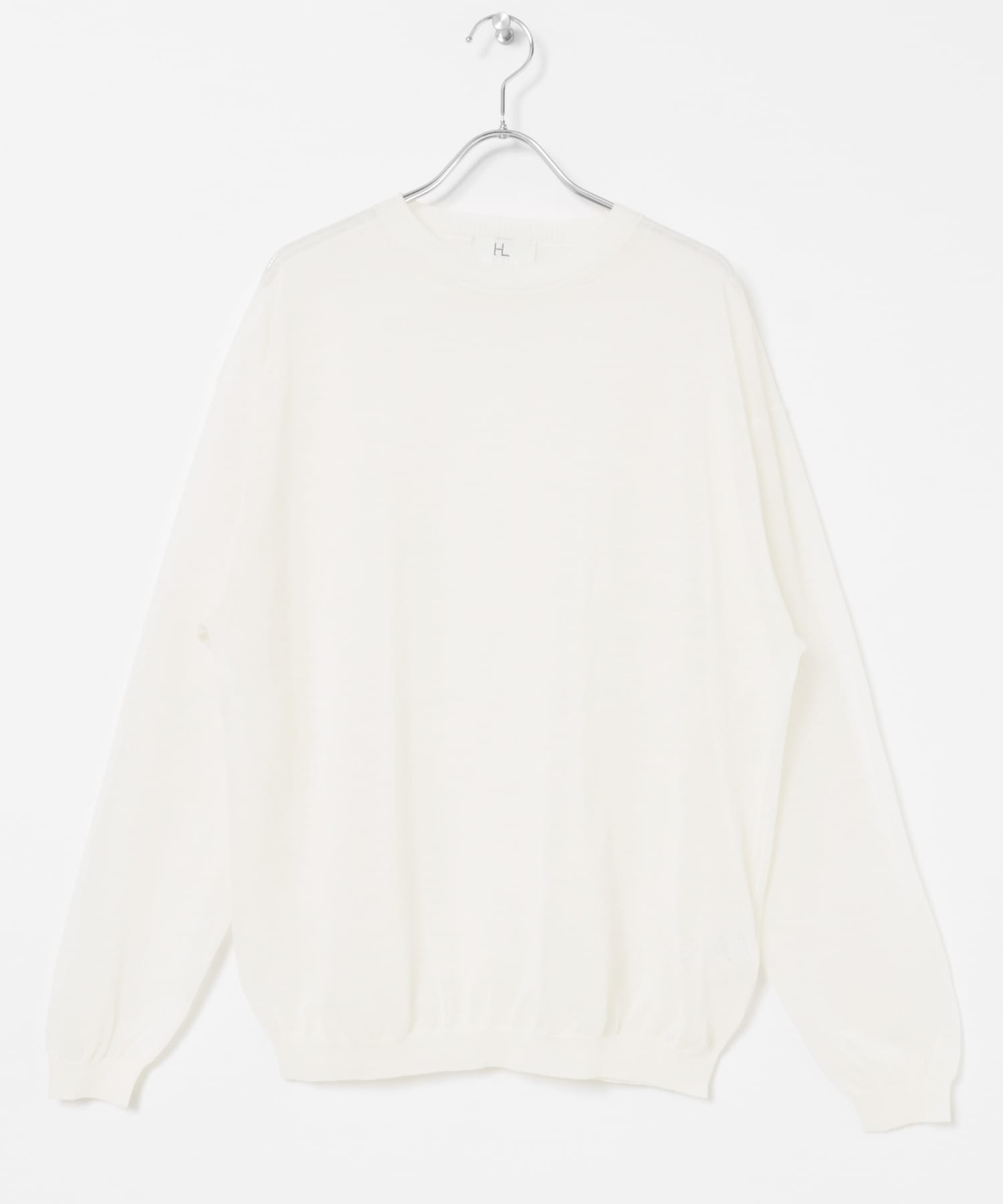 HERILL　Ramie Deadstock Sweater White 0