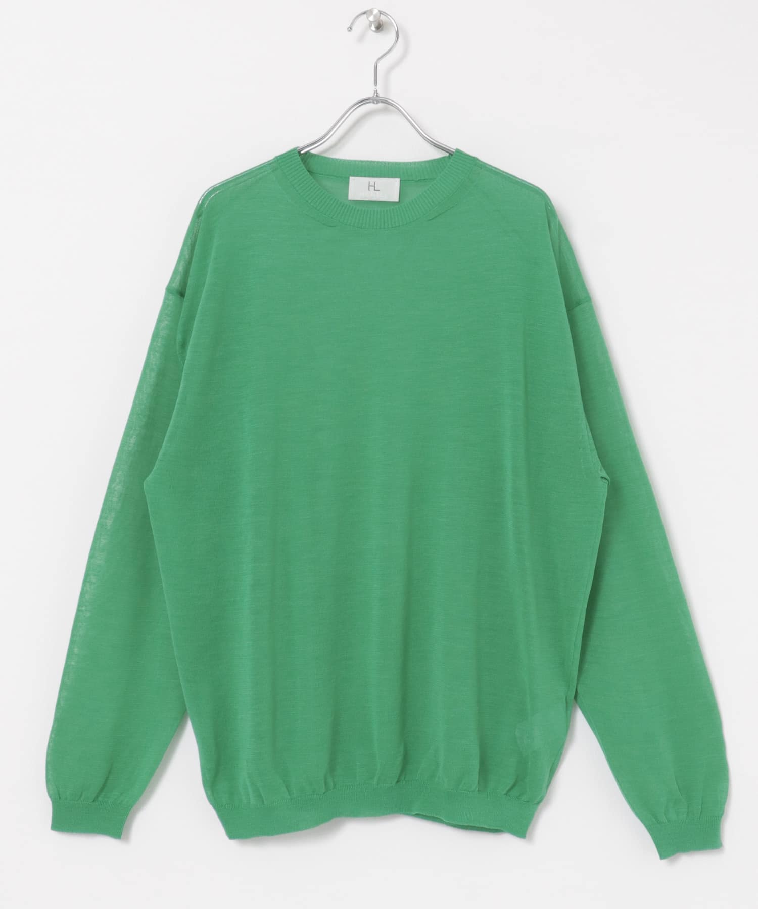 HERILL　Ramie Deadstock Sweater Teal 0