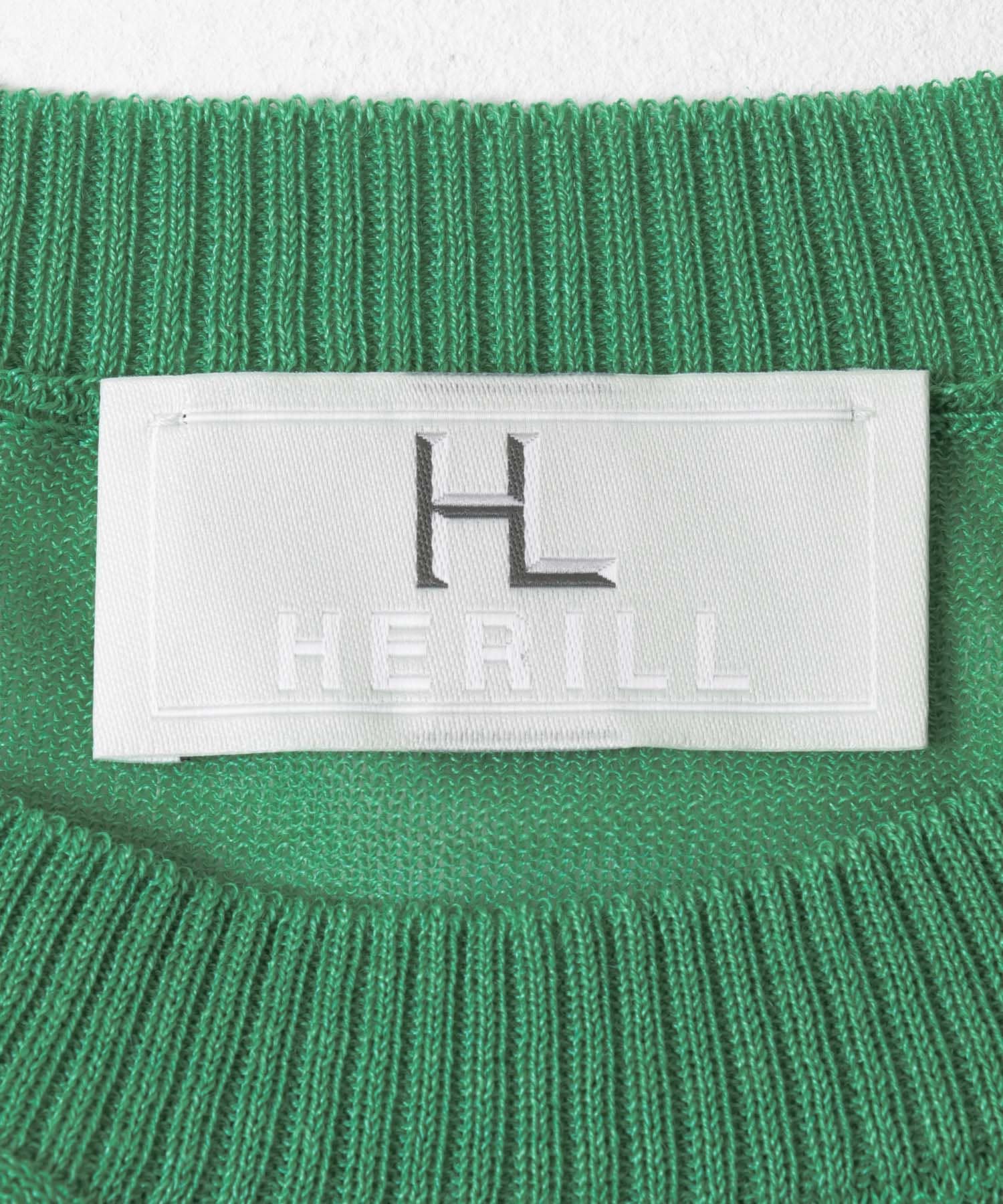 HERILL　Ramie Deadstock Sweater Teal 0
