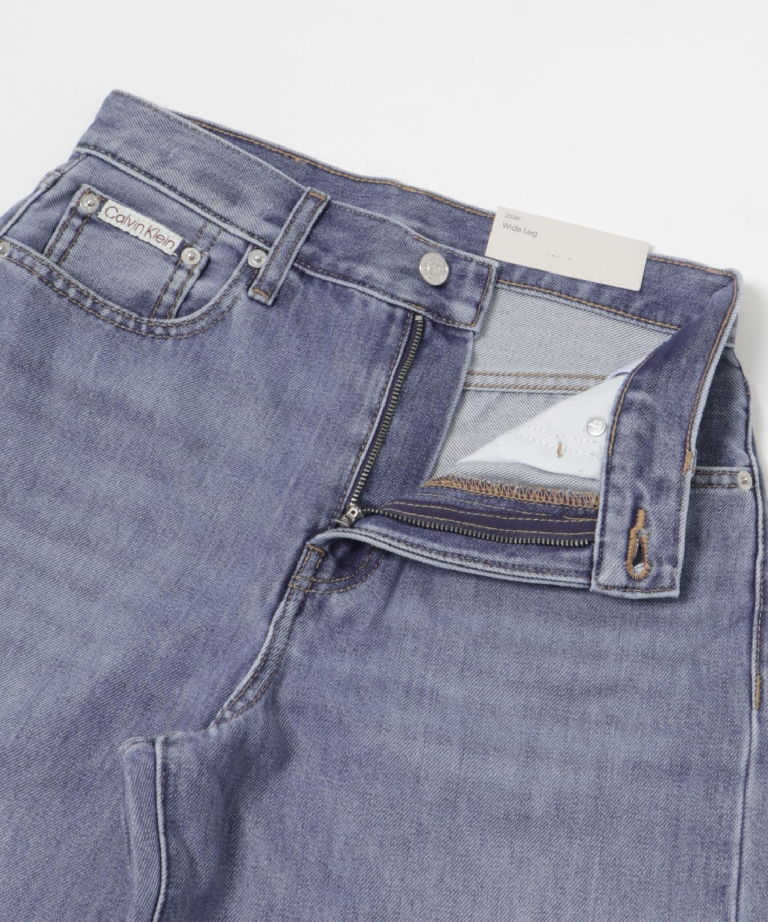 Calvin Klein　THE WIDE LEG WASHED SHORE 37.5 WASH SHORE 25