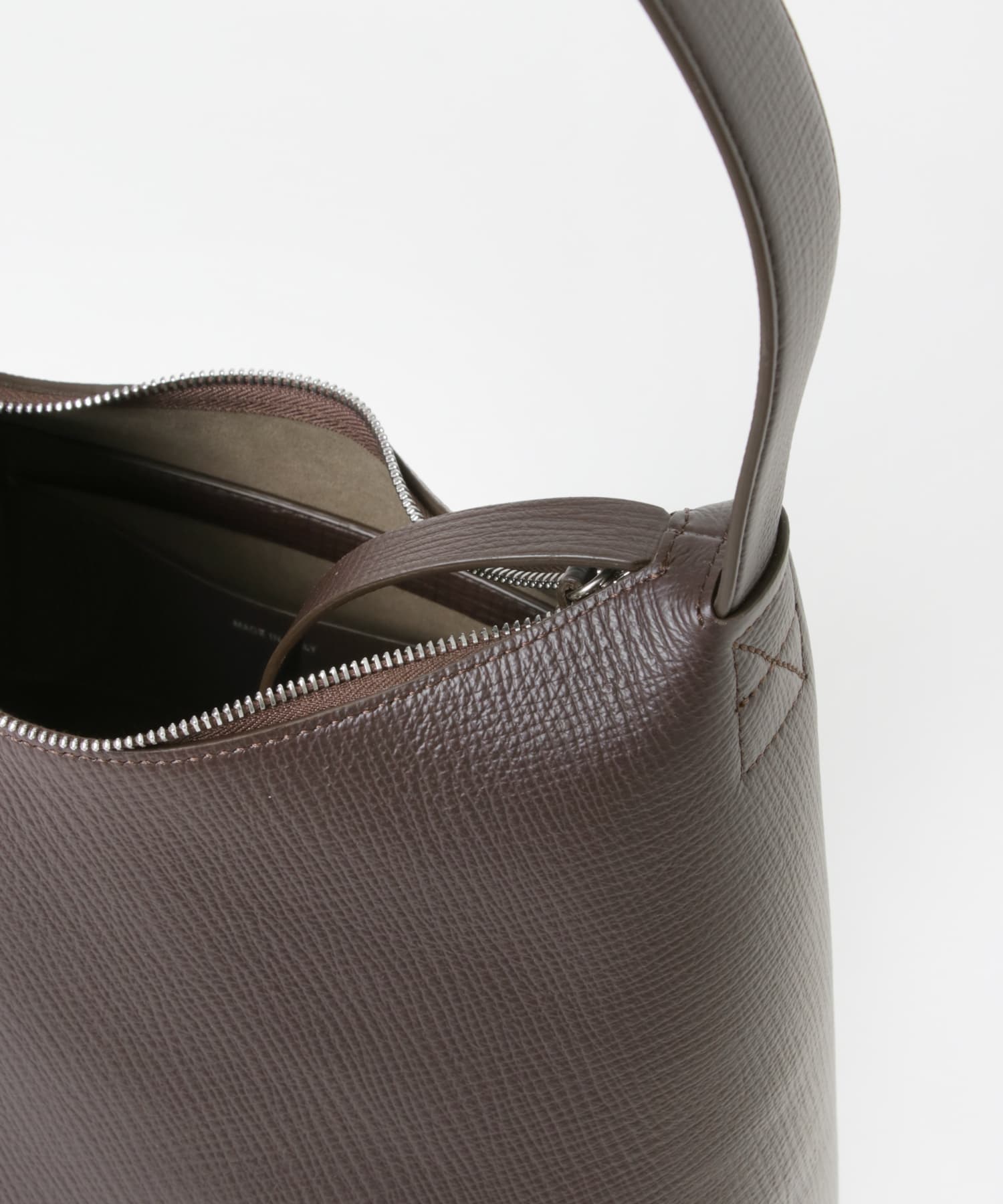 STUDIO NICHOLSON　HOBO BAG TYPE1 CONKER FREE