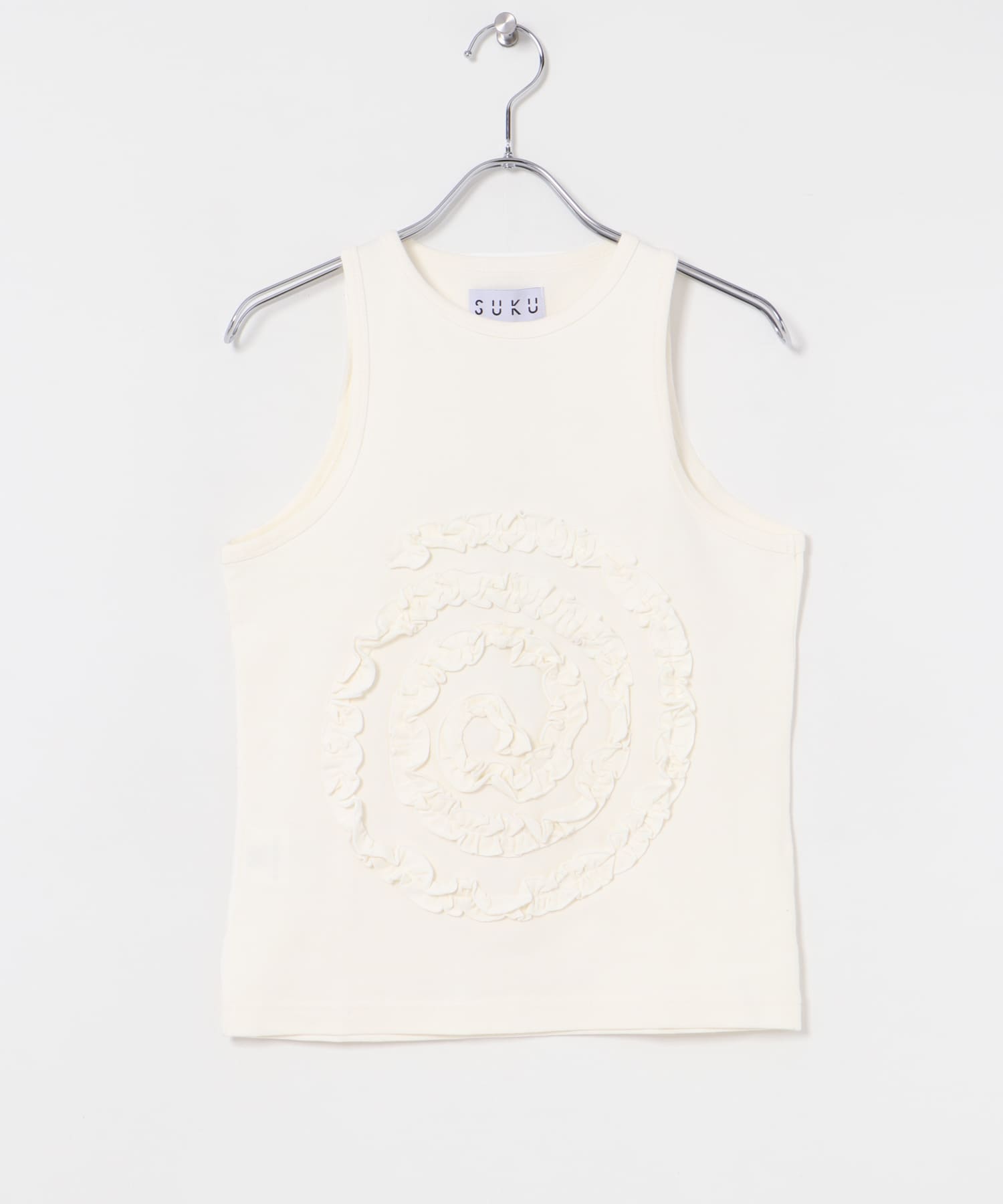 SUKU HOME　FRILL SWIRL TANK