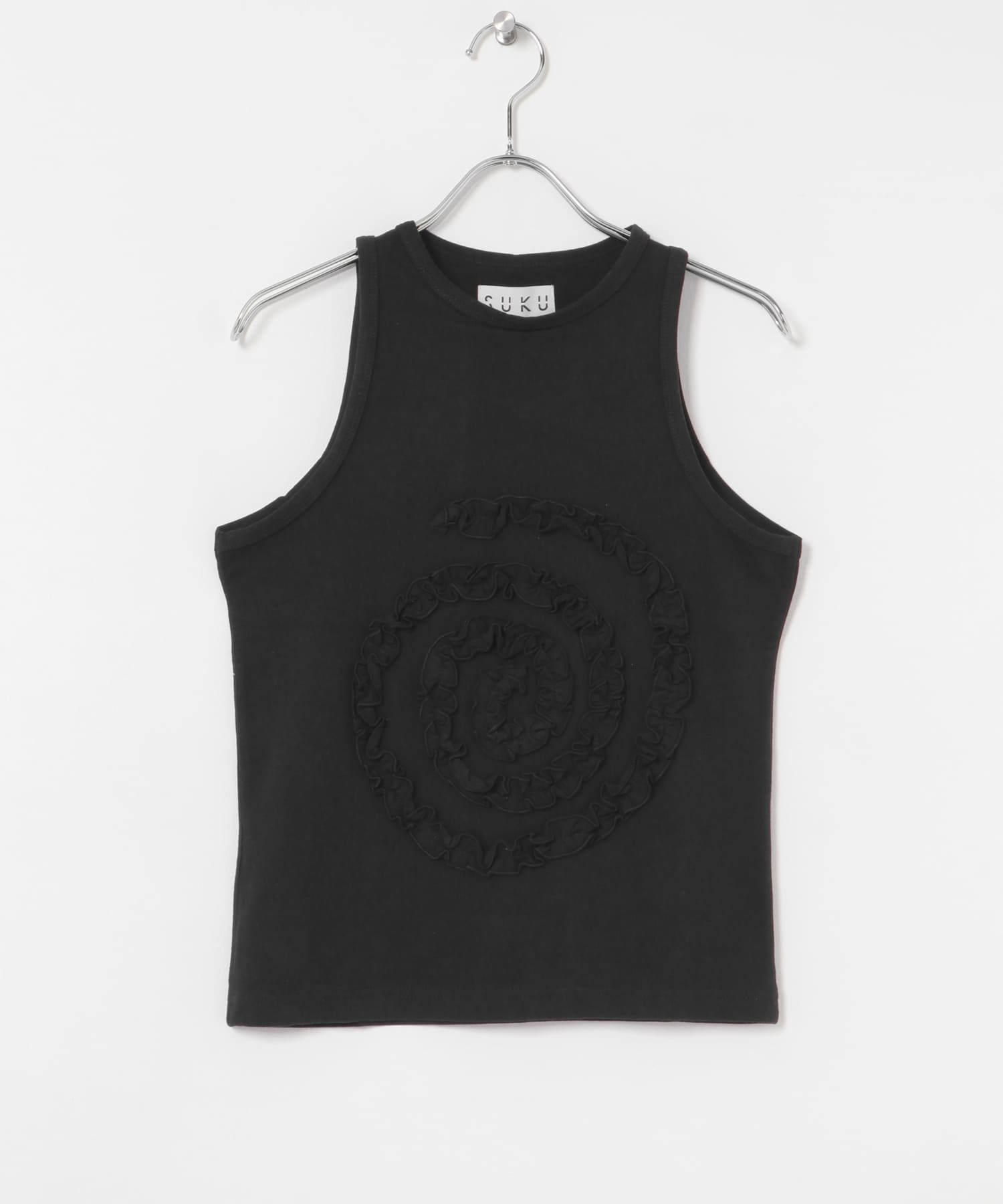 SUKU HOME　FRILL SWIRL TANK