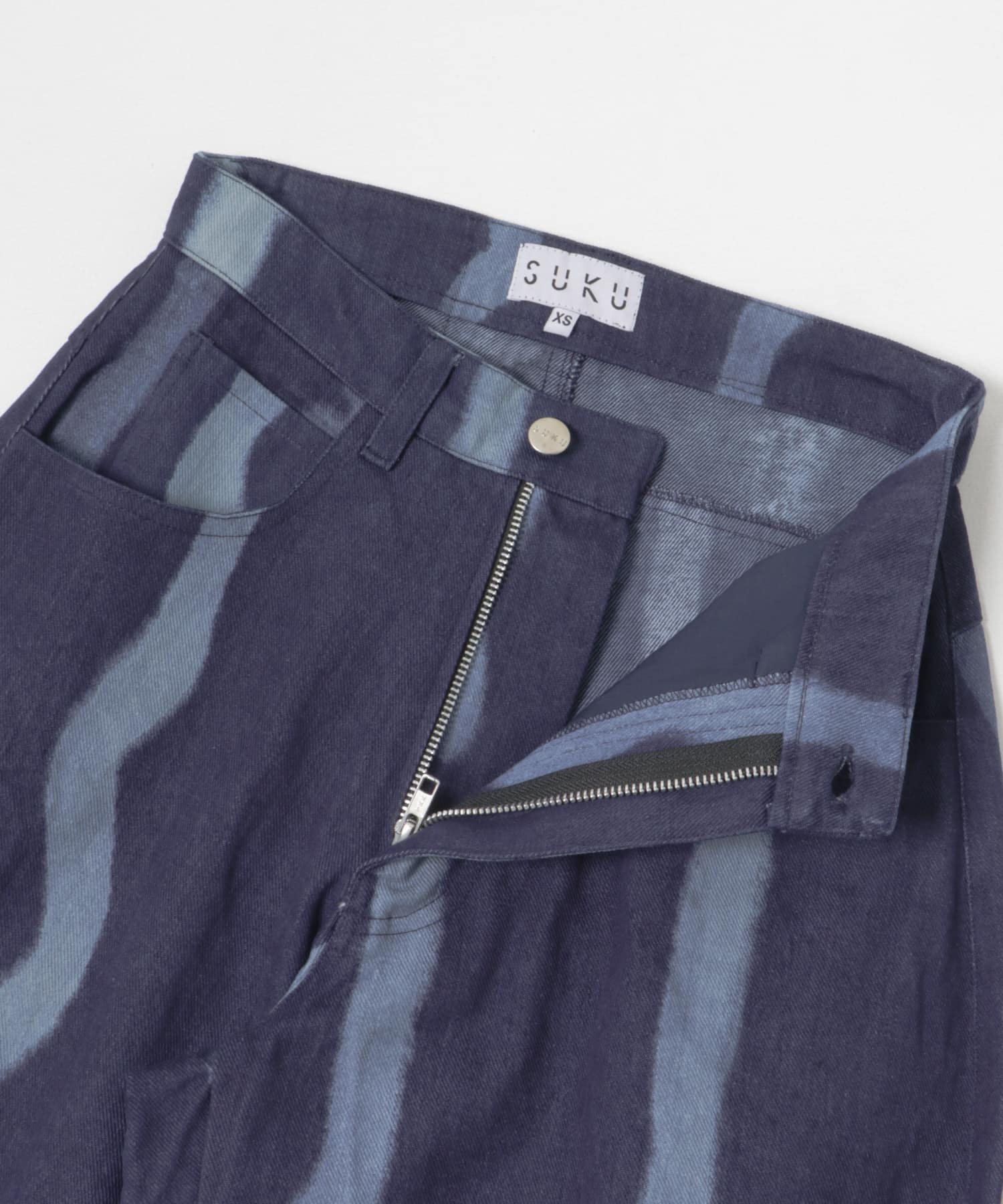 SUKU HOME　WIDE LEG DENIM PANT NIGHTFALL XS