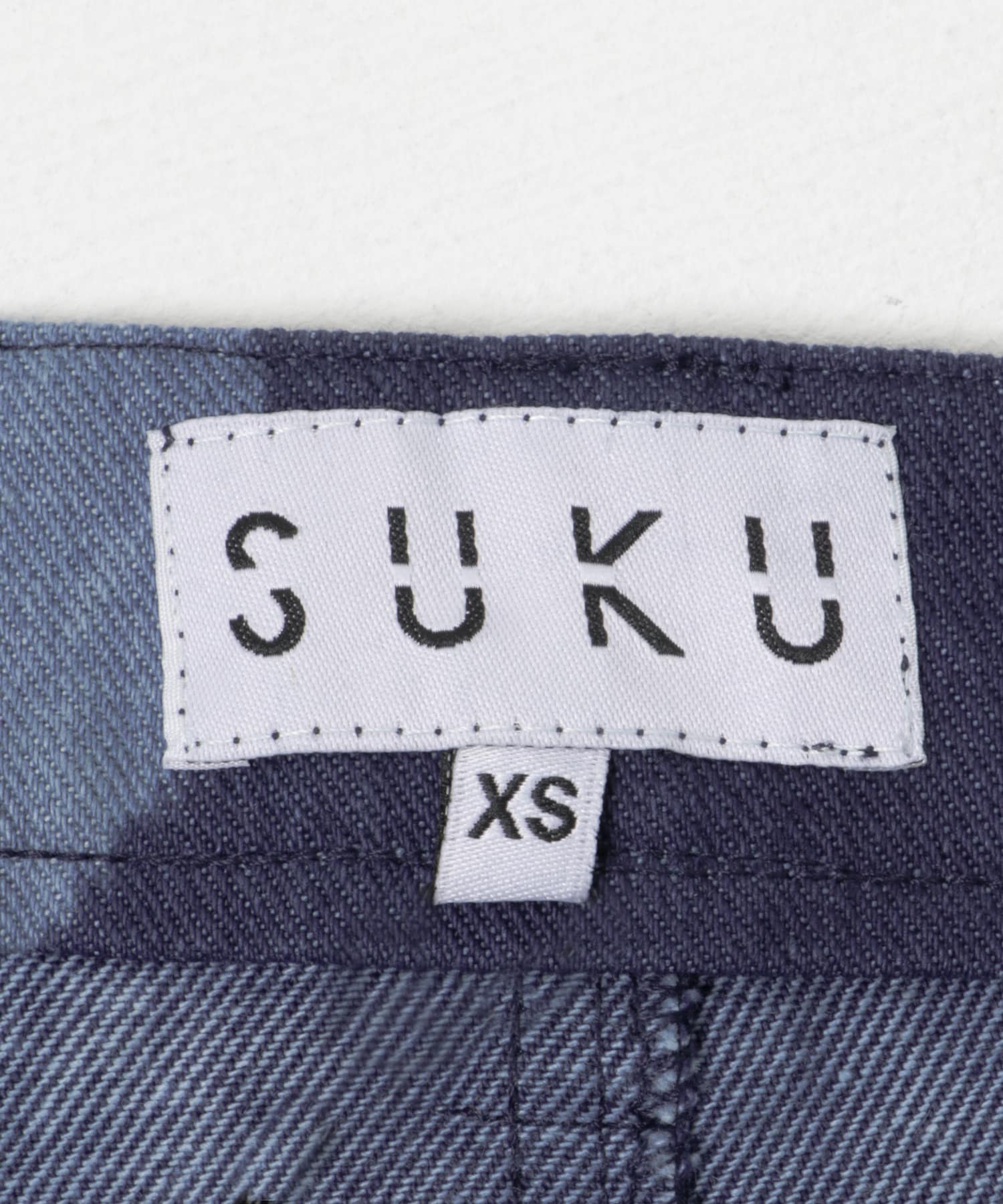 SUKU HOME　WIDE LEG DENIM PANT NIGHTFALL XS