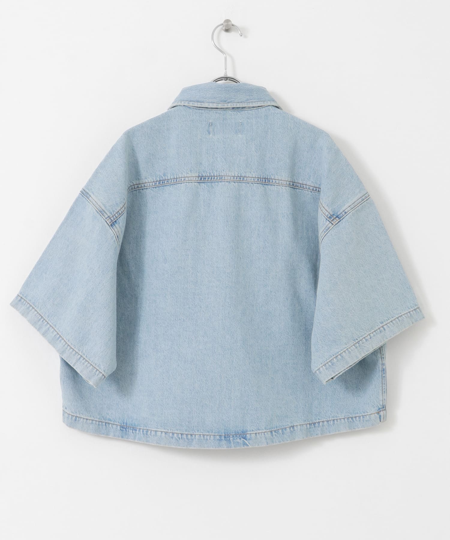 AGOLDE　RONA BOX SHIRT IN EFFECT effect S
