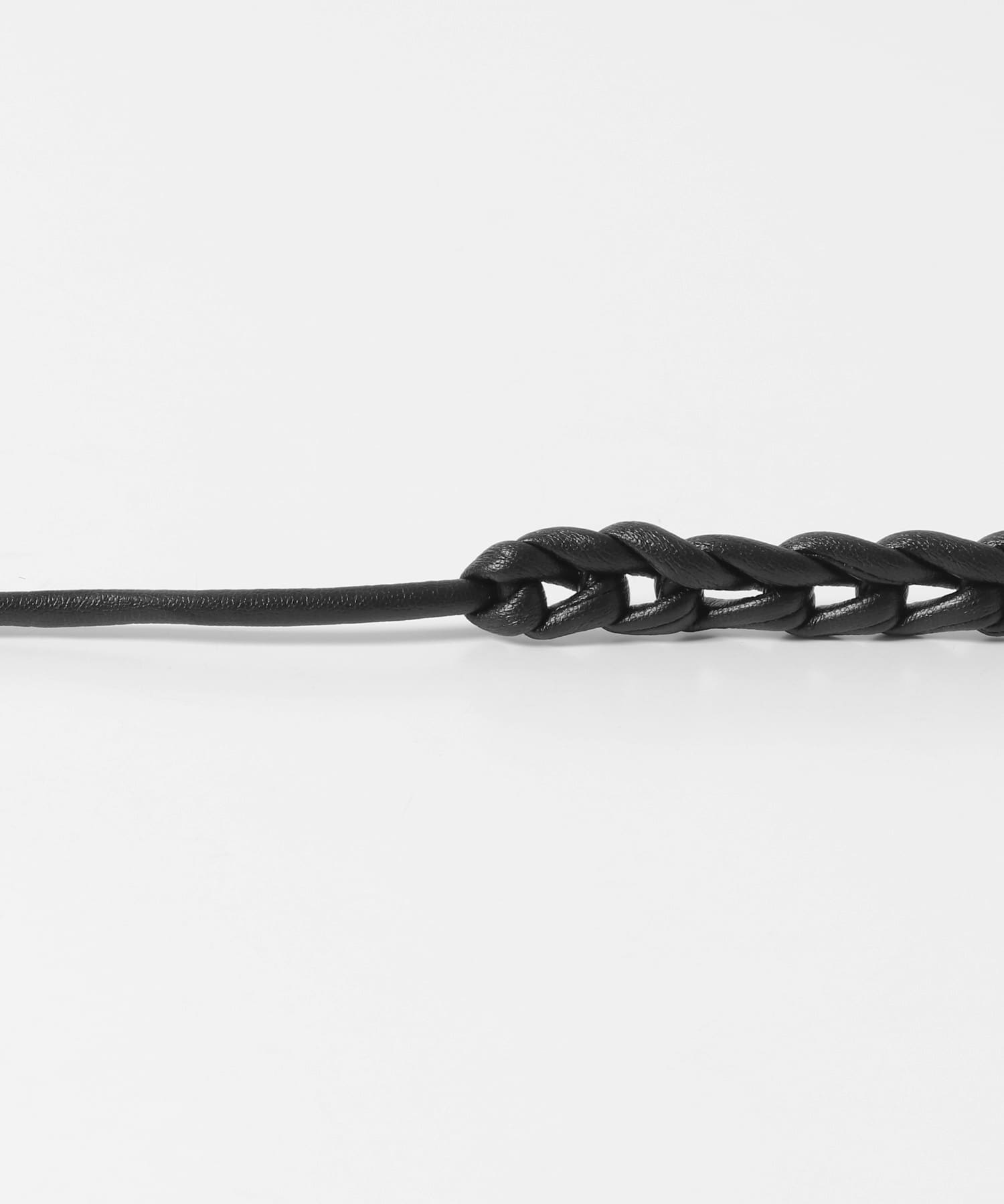 ODAKHA　braided belt BLACK FREE