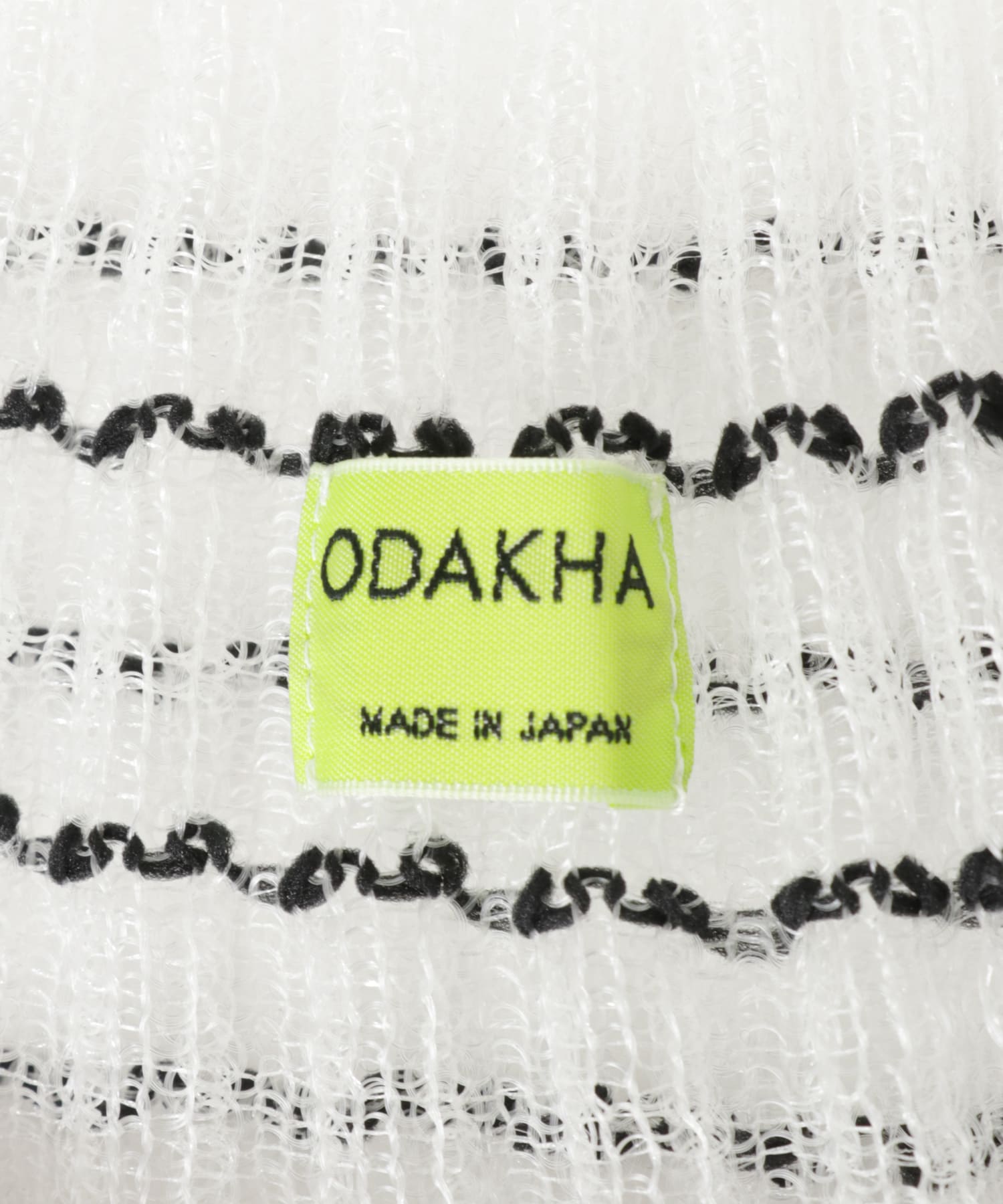 ODAKHA　specter tube bag BLACK FREE