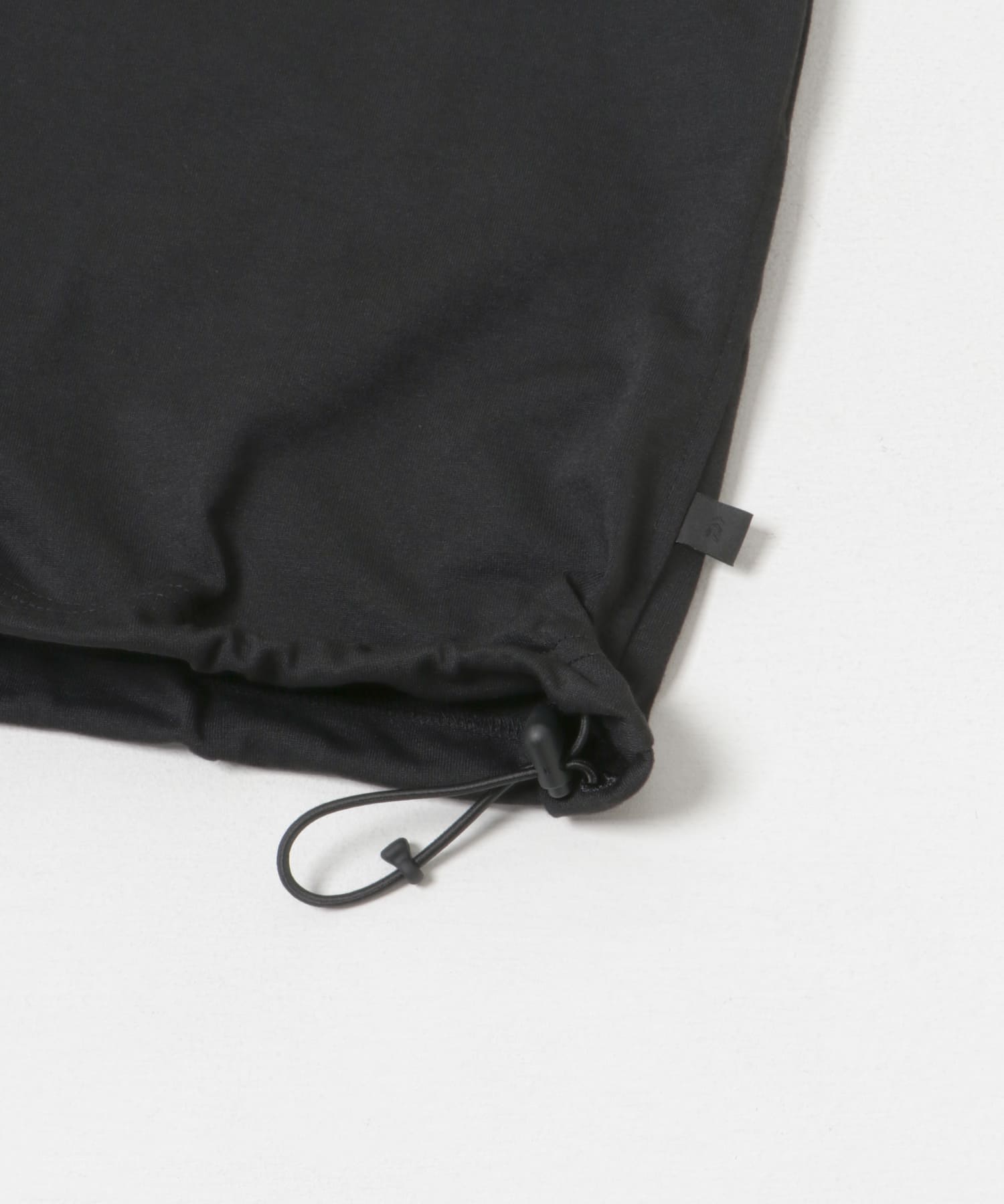 DAIWA PIER39　W's TECH DRAWSTRING S/S TEE BLACK FREE