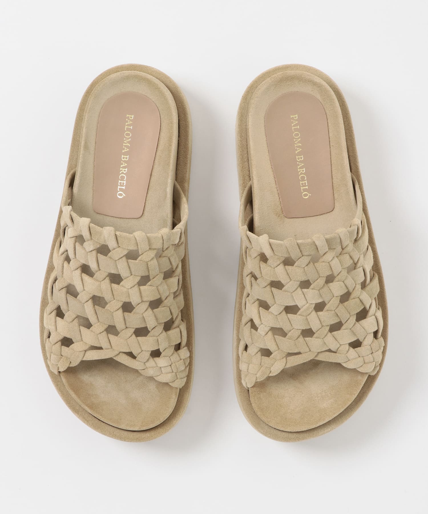 PALOMA BARCELO　FINE SUEDE SANDAL CORDA 38