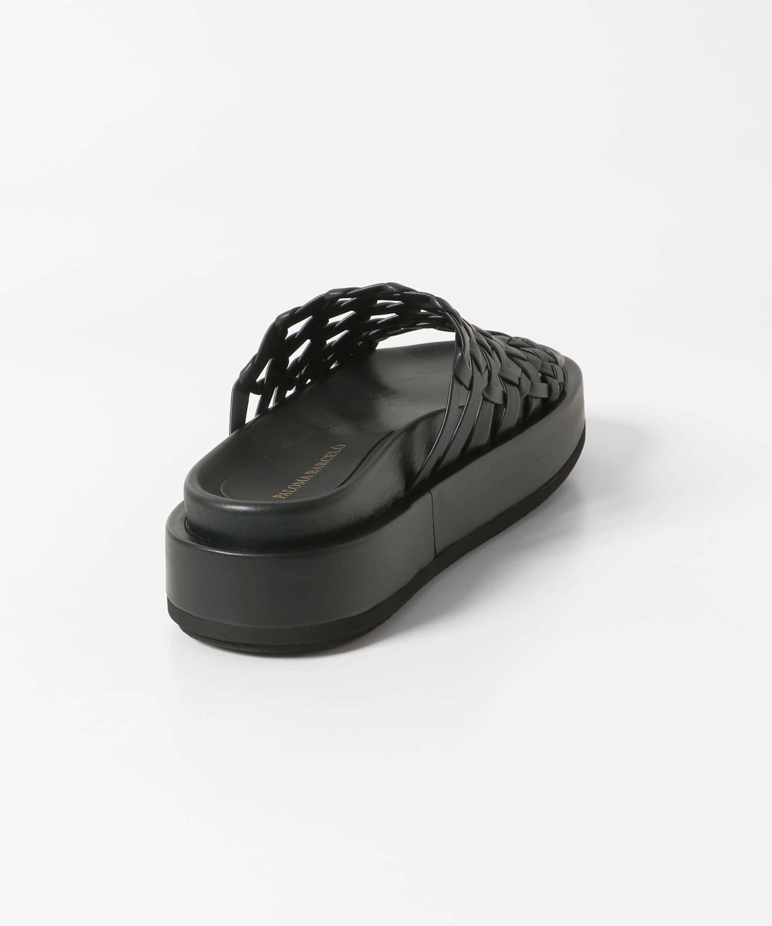 PALOMA BARCELO　NAPPA SANDAL BLACK 36
