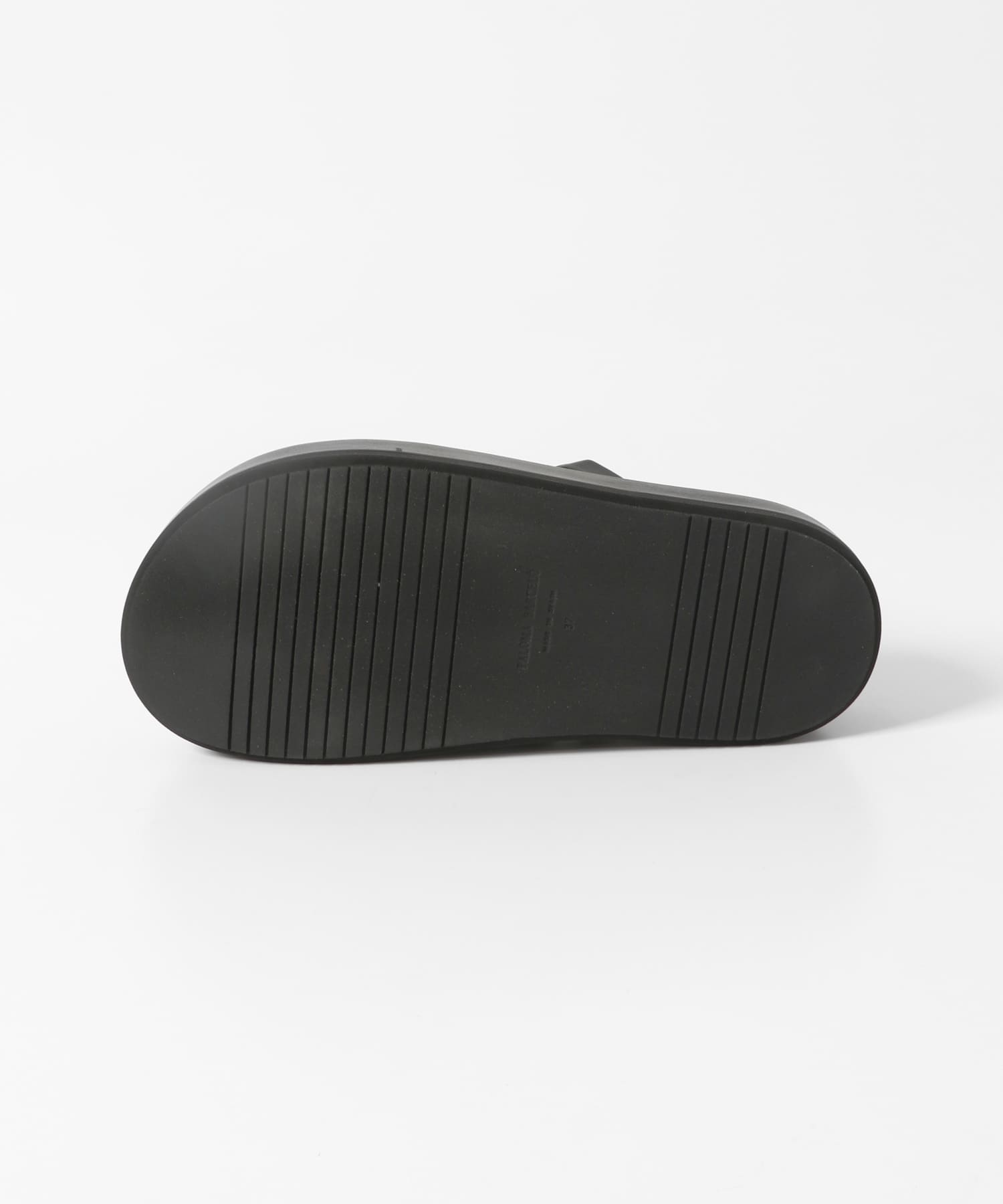 PALOMA BARCELO　NAPPA SANDAL BLACK 36