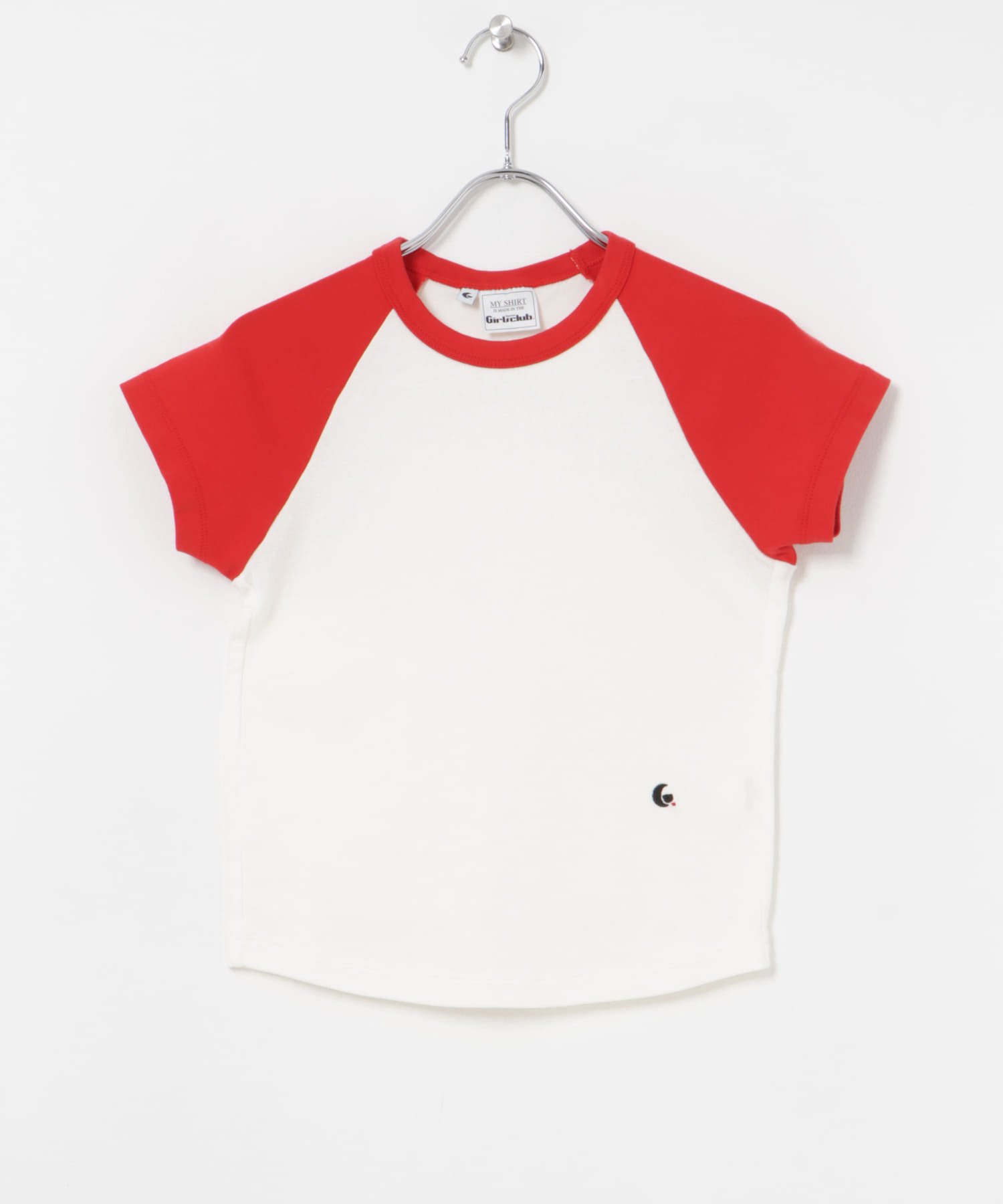 Girls department Club　Cap sleeve bb tee
