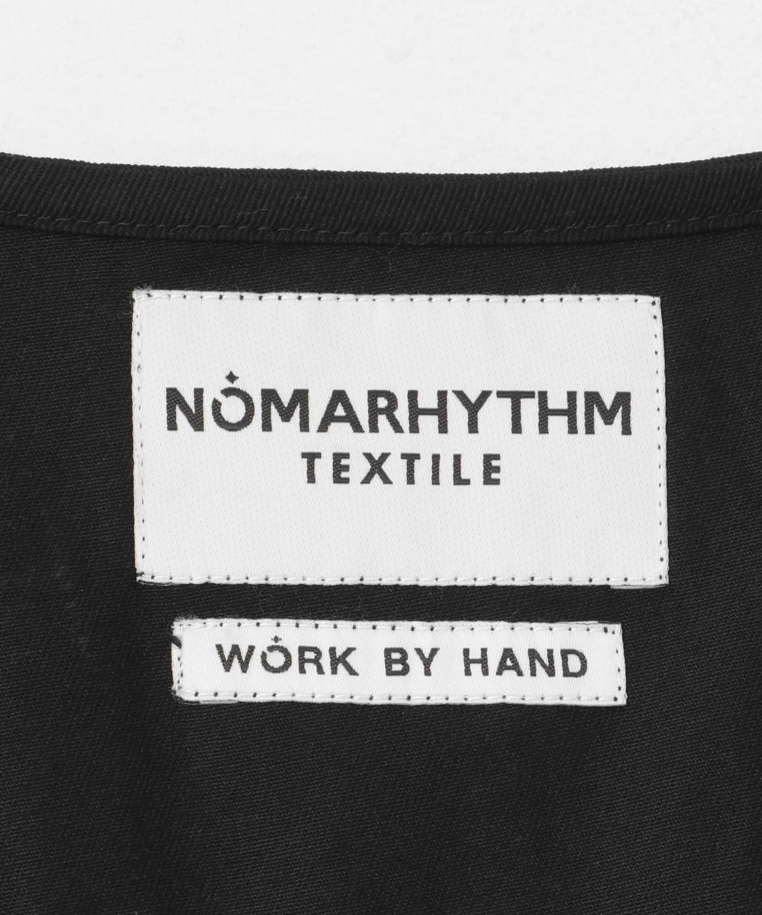 NOMARHYTHM TEXTILE　Palm Tree Hand Embroidery Vest BLACK 1
